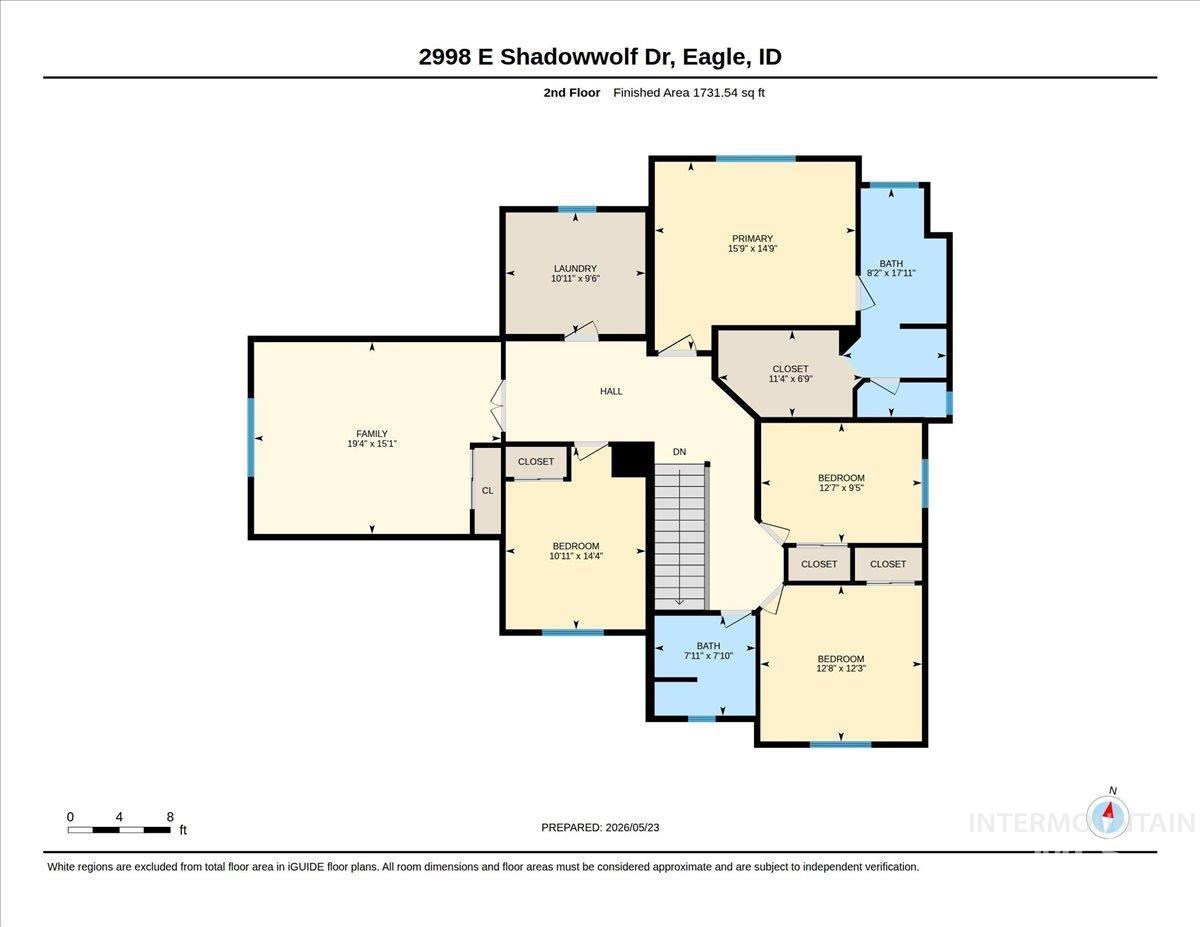 2998 E Shadowwolf Dr, Eagle, Idaho 83616, 5 Bedrooms, 2.5 Bathrooms, Residential For Sale, Price $719,900, 98987690