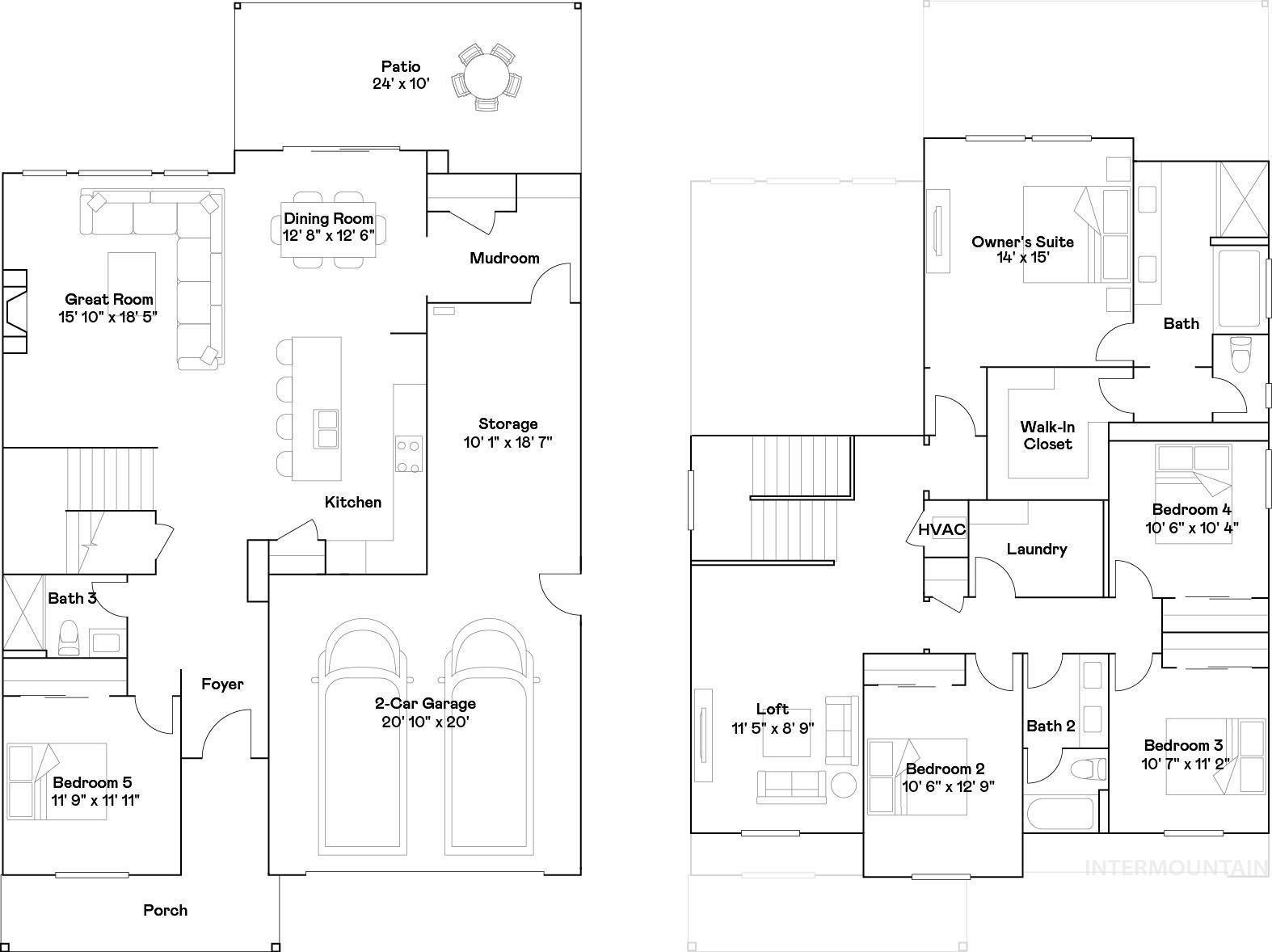 5132 N Bartok Ave, Meridian, Idaho 83646, 5 Bedrooms, 3 Bathrooms, Residential For Sale, Price $650,900, 98987759