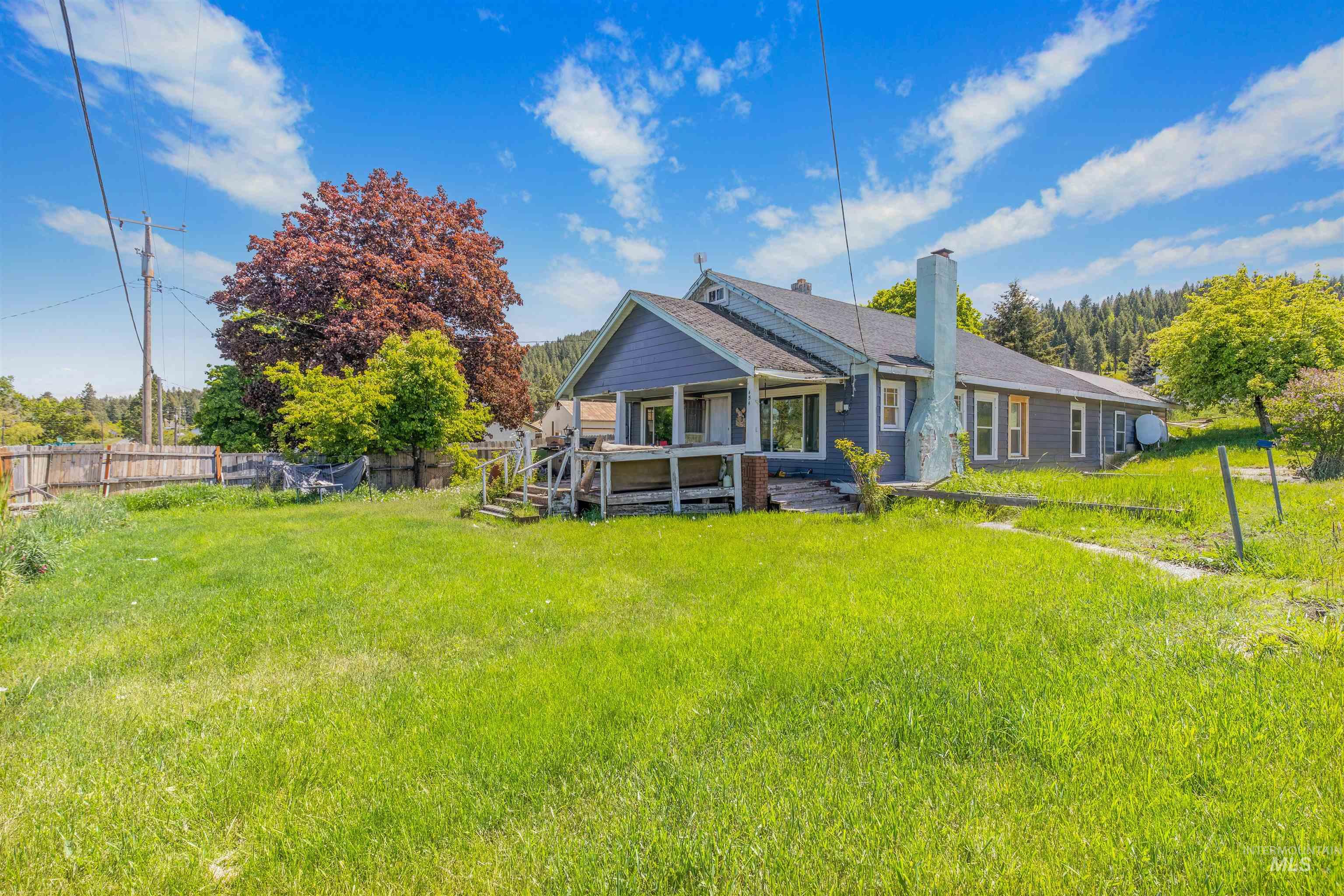 454 Mt Idaho Grade Rd, Grangeville, Idaho 83530, 4 Bedrooms, 1 Bathroom, Residential For Sale, Price $374,900, 98987772