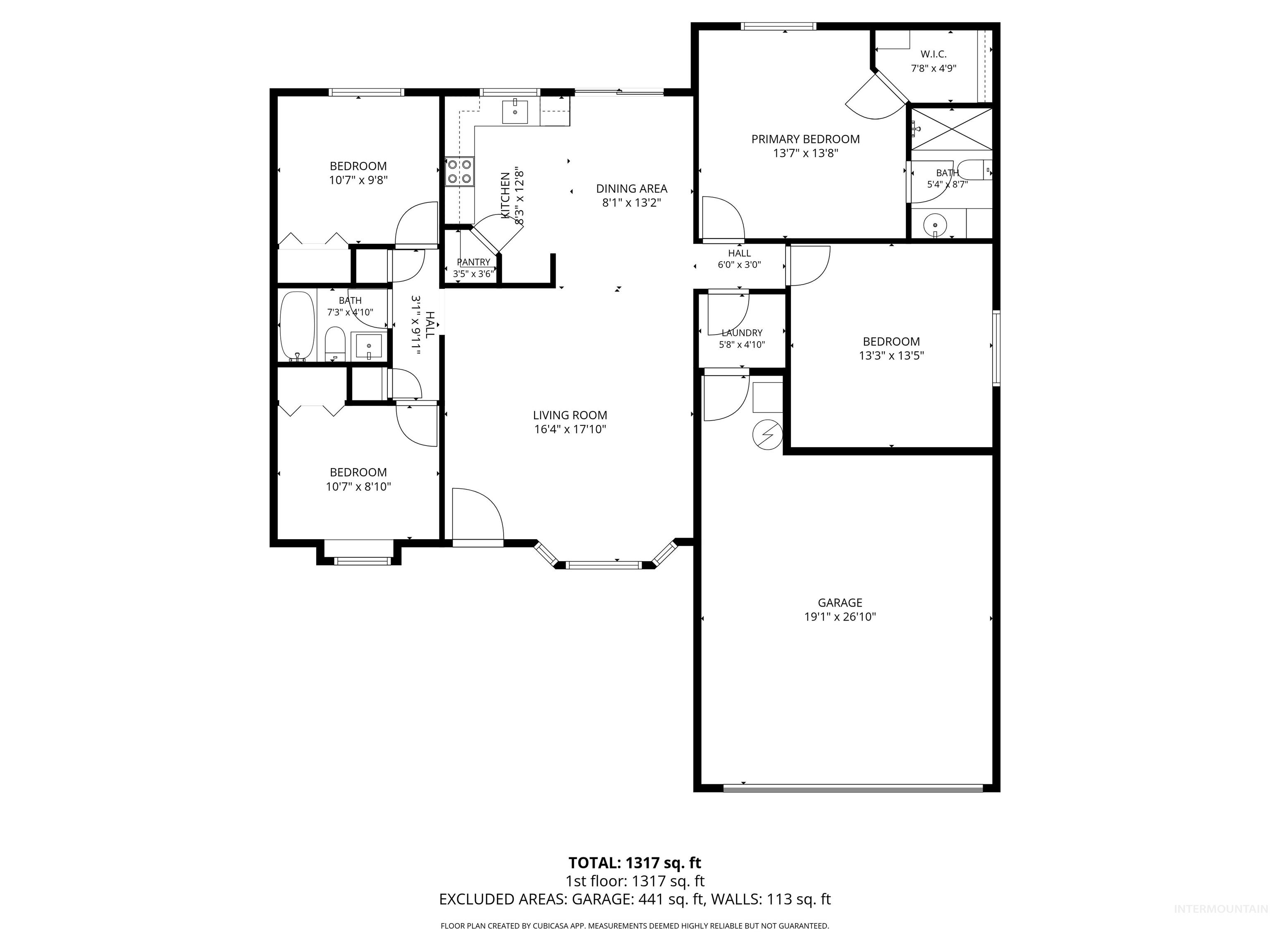 1610 W Hawaii, Nampa, Idaho 83686, 3 Bedrooms, 2 Bathrooms, Residential For Sale, Price $359,900, 98987814