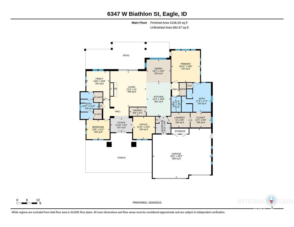 6347 W Biathlon St, Eagle, Idaho 83616, 3 Bedrooms, 2.5 Bathrooms, Residential For Sale, Price $1,099,000, 98987933