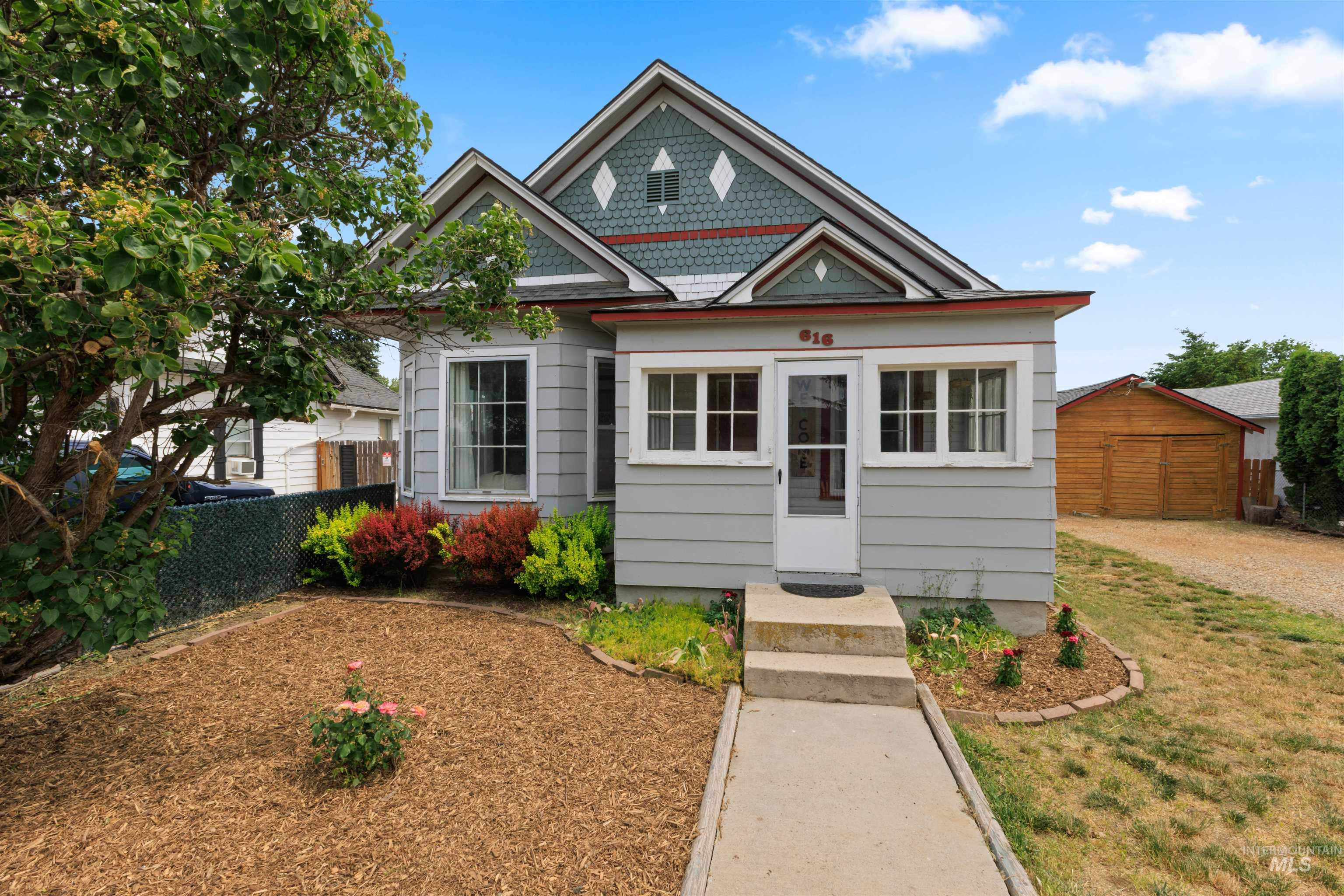 616 18th Ave N, Nampa, Idaho 83687, 2 Bedrooms, 1 Bathroom, Residential For Sale, Price $338,000, 98987936