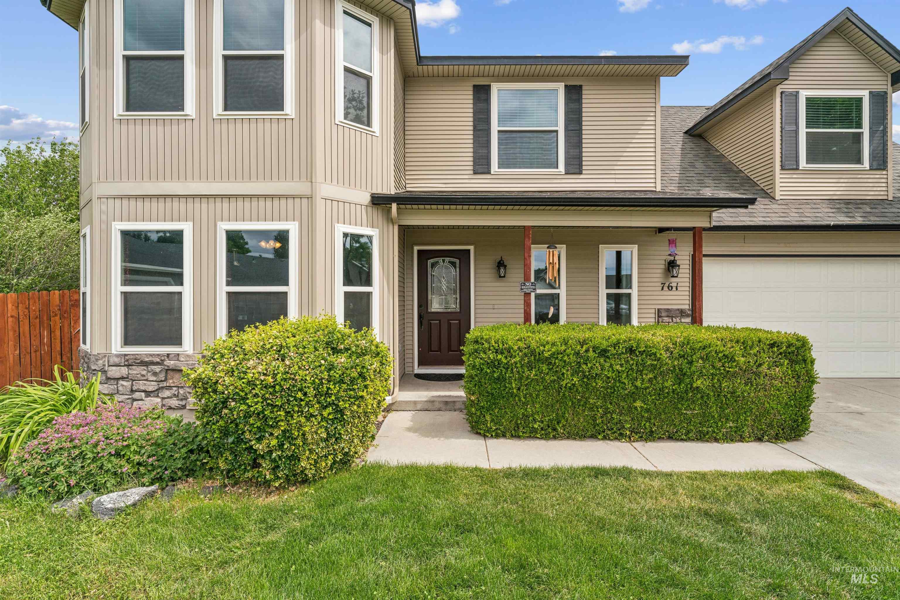 761 E. New Rockrose Ct., Kuna, Idaho 83634, 4 Bedrooms, 3 Bathrooms, Residential For Sale, Price $435,000, 98987949