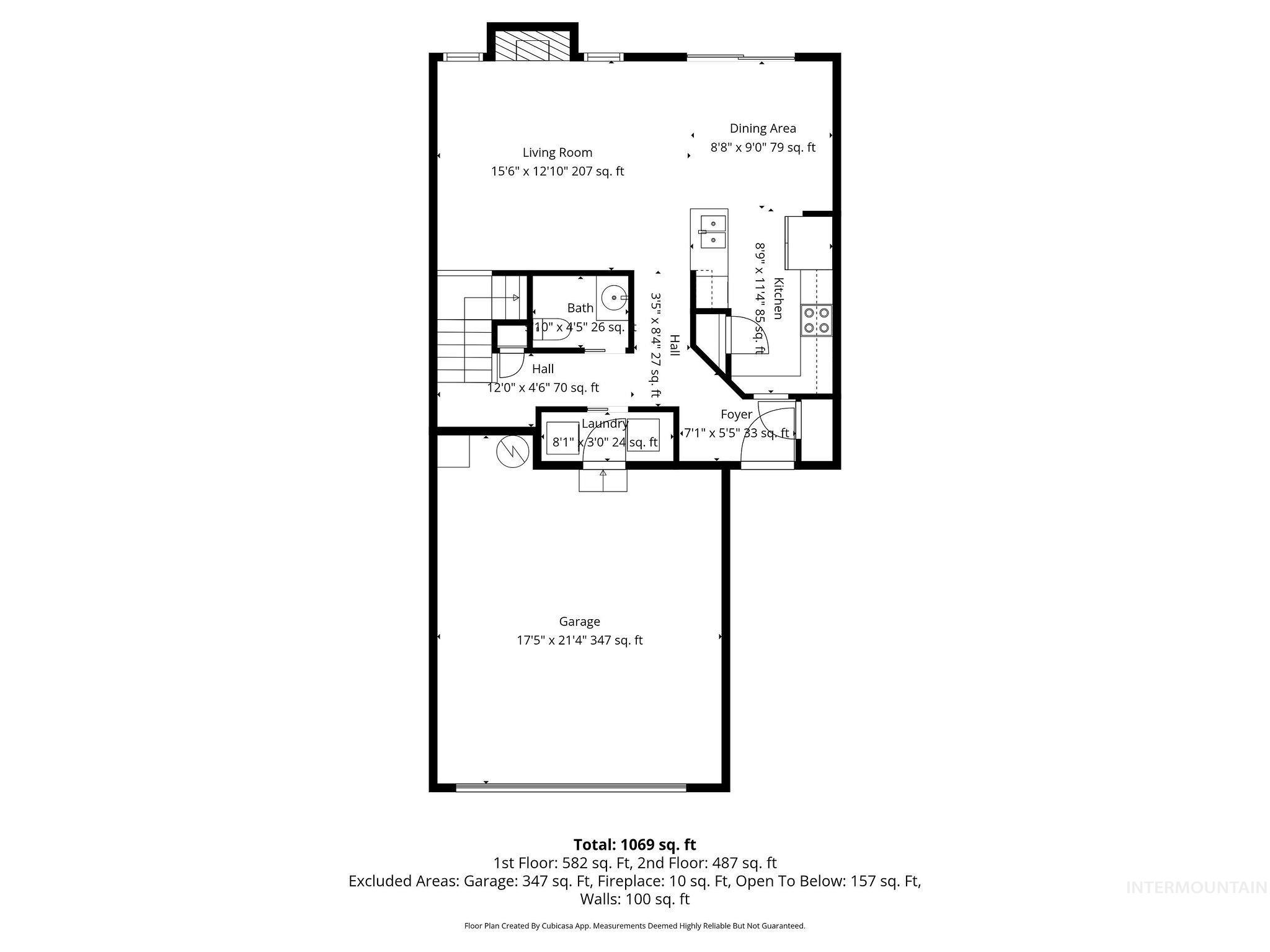 5498 S Adonis Pl, Boise, Idaho 83716, 2 Bedrooms, 1.5 Bathrooms, Residential For Sale, Price $360,000, 98988011