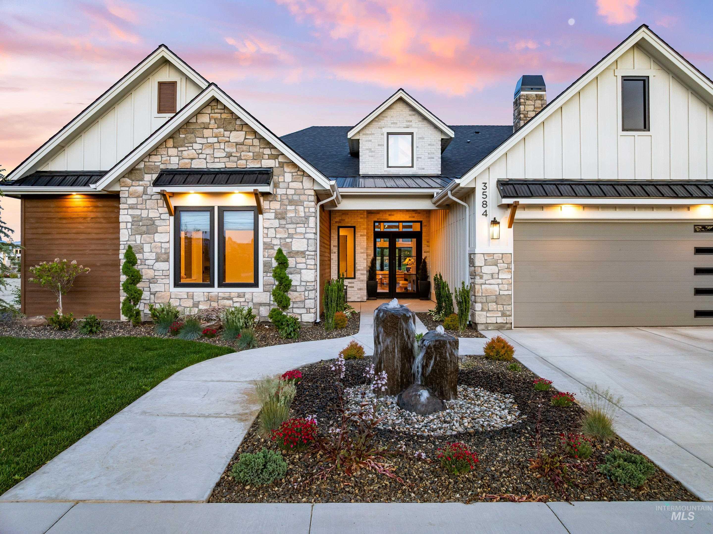 3584 N Harvest Moon Way, Eagle, Idaho 83616, 4 Bedrooms, 3.5 Bathrooms, Residential For Sale, Price $2,349,000, 98988049