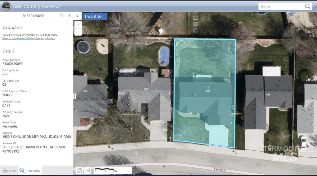 1950 E Challis Drive, Meridian, Idaho 83646, 3 Bedrooms, 2 Bathrooms, Residential For Sale, Price $429,900, 98988224