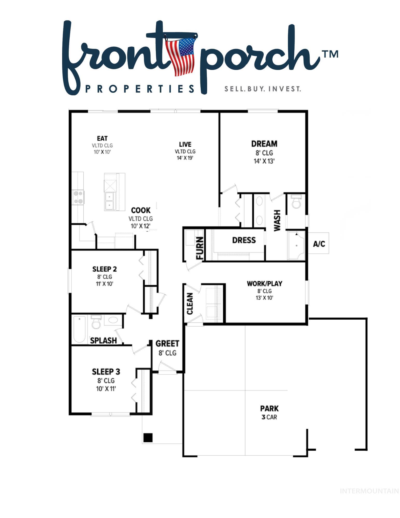 2900 N Misty Valley Ave, Kuna, Idaho 83634, 3 Bedrooms, 2 Bathrooms, Residential For Sale, Price $450,000, 98988259
