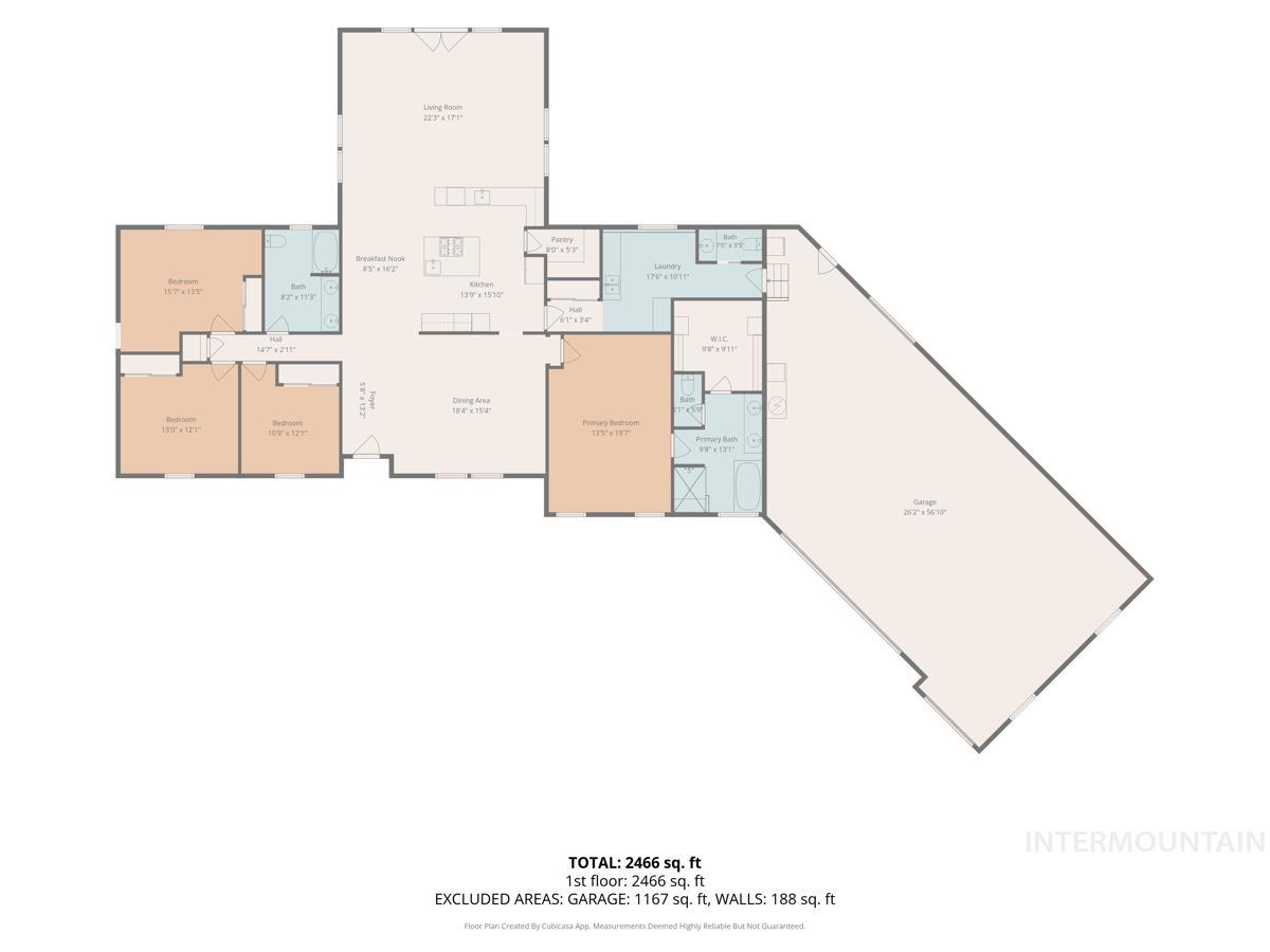 24901 Mint Lane, Middleton, Idaho 83644, 4 Bedrooms, 2.5 Bathrooms, Residential For Sale, Price $989,900,MLS 98988281