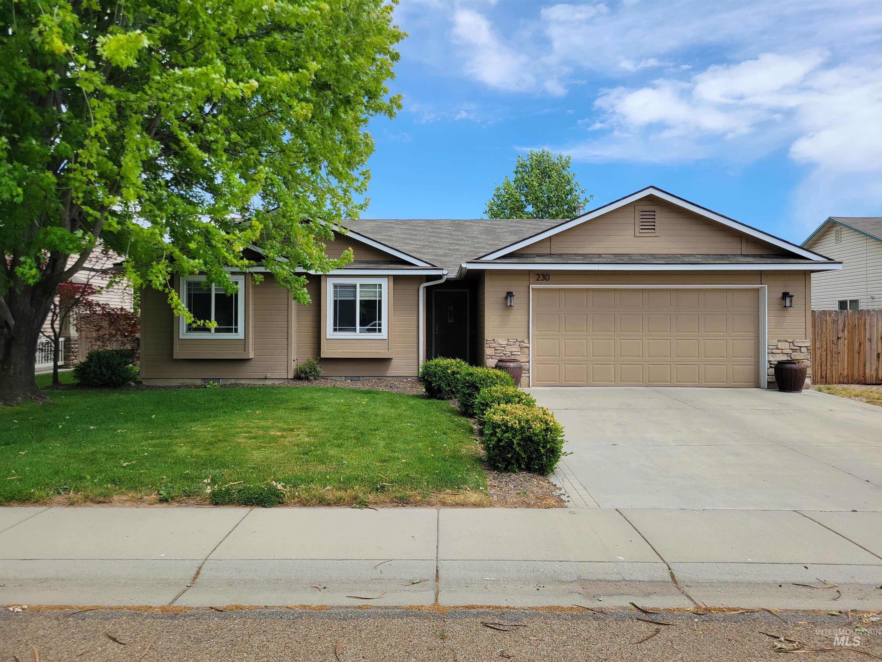 230 Sherwood Rd, Middleton, Idaho 83644, 3 Bedrooms, 2 Bathrooms, Residential For Sale, Price $379,900,MLS 98988375