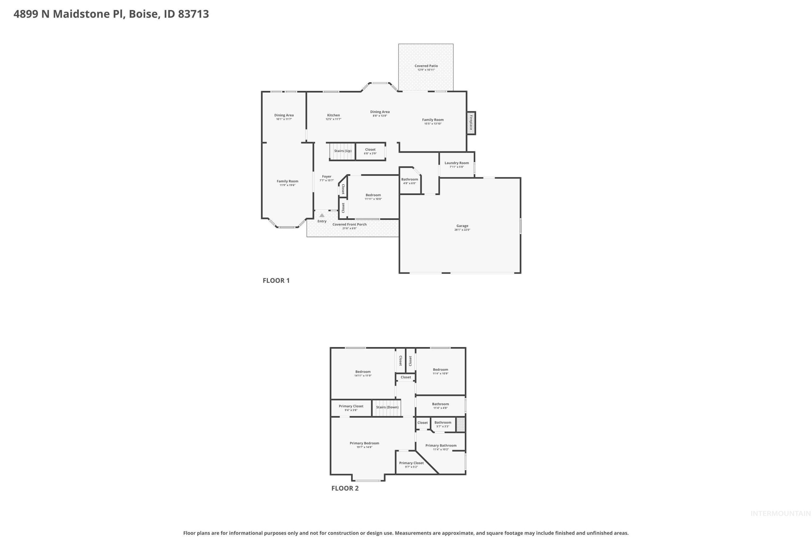 4899 N Maidstone Pl, Boise, Idaho 83713, 4 Bedrooms, 2.5 Bathrooms, Residential For Sale, Price $570,000,MLS 98988495