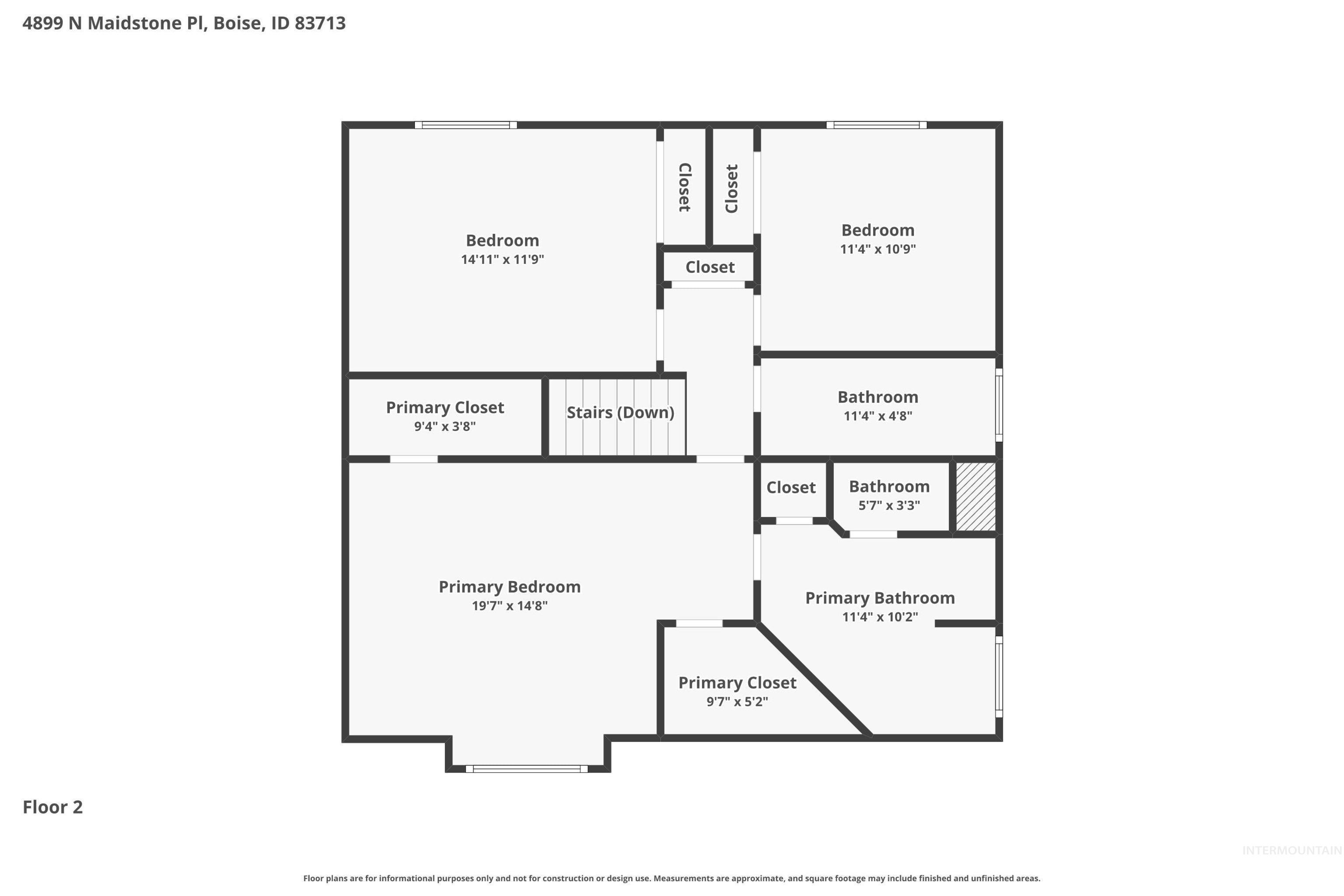 4899 N Maidstone Pl, Boise, Idaho 83713, 4 Bedrooms, 2.5 Bathrooms, Residential For Sale, Price $570,000,MLS 98988495