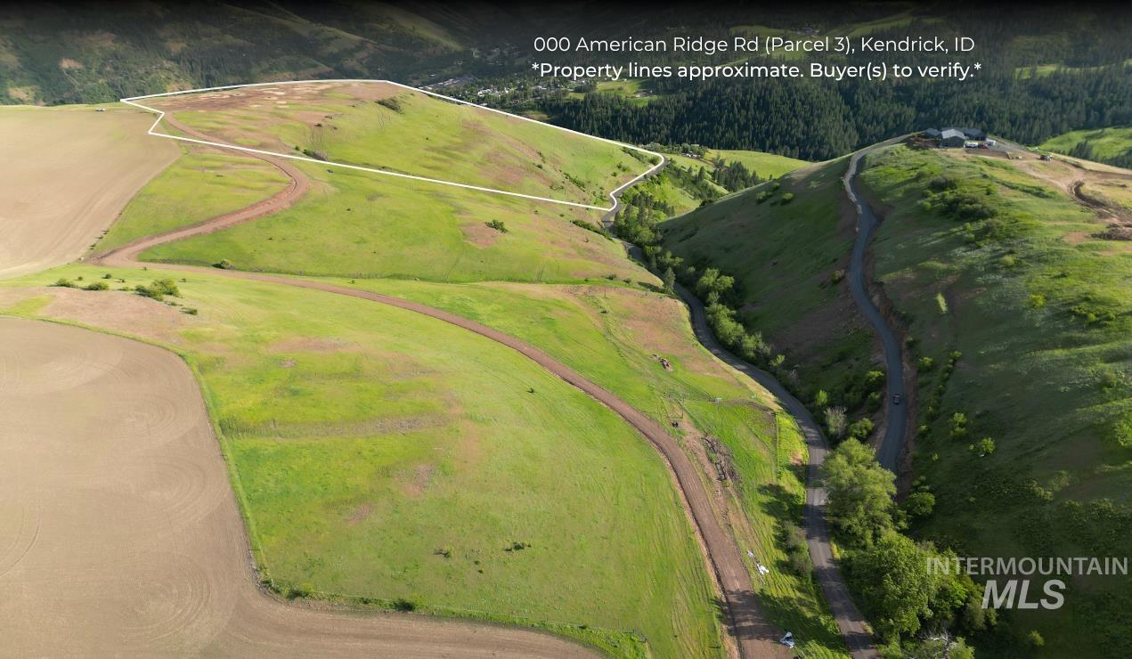 000 American Ridge Rd (Parcel 3), Kendrick, Idaho 83537, Land For Sale, Price $365,000,MLS 98988563
