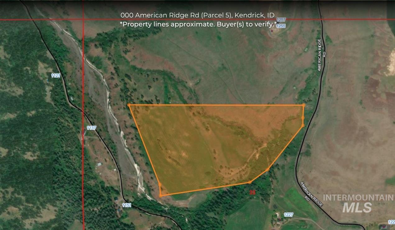 000 American Ridge Rd (Parcel 5), Kendrick, Idaho 83537, Land For Sale, Price $369,000,MLS 98988566