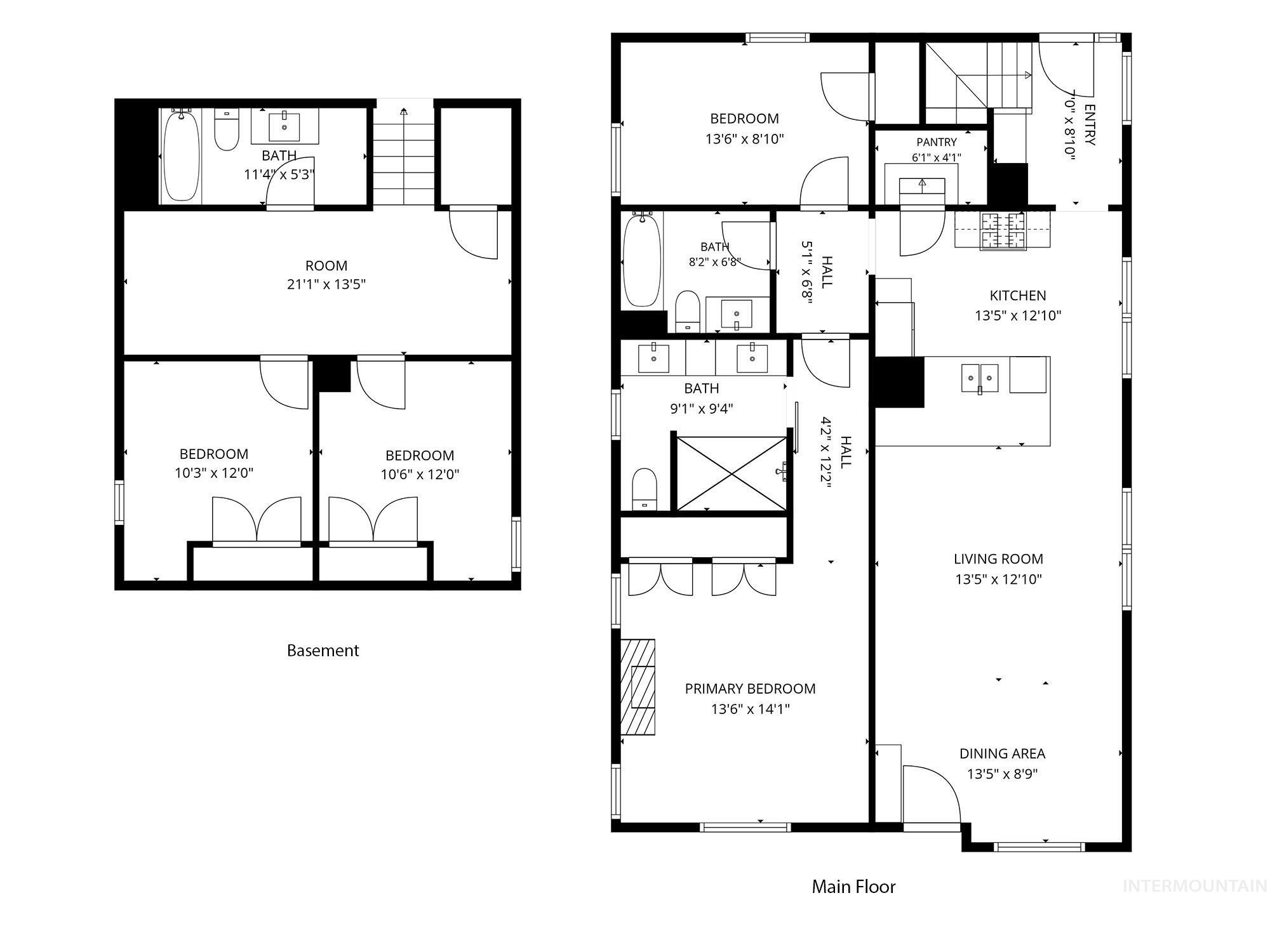 1410 N 7th Street, Boise, Idaho 83702, 4 Bedrooms, 3 Bathrooms, Residential For Sale, Price $959,900, 98988591
