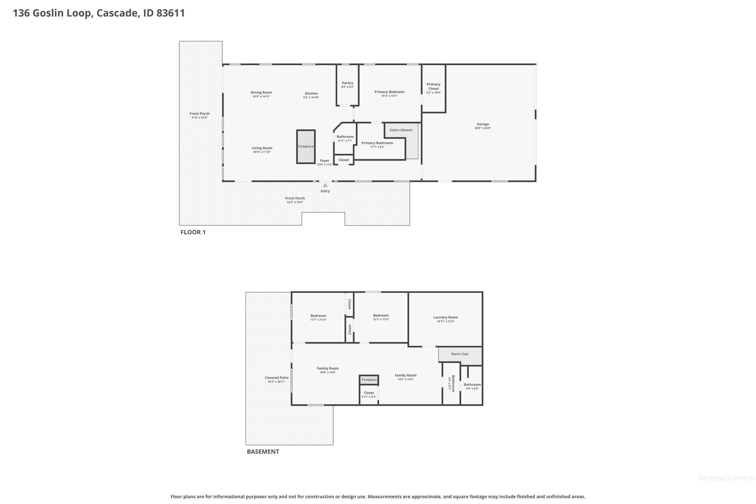 136 Goslin Lp, Cascade, Idaho 83611, 3 Bedrooms, 3 Bathrooms, Residential For Sale, Price $949,000,MLS 98988653