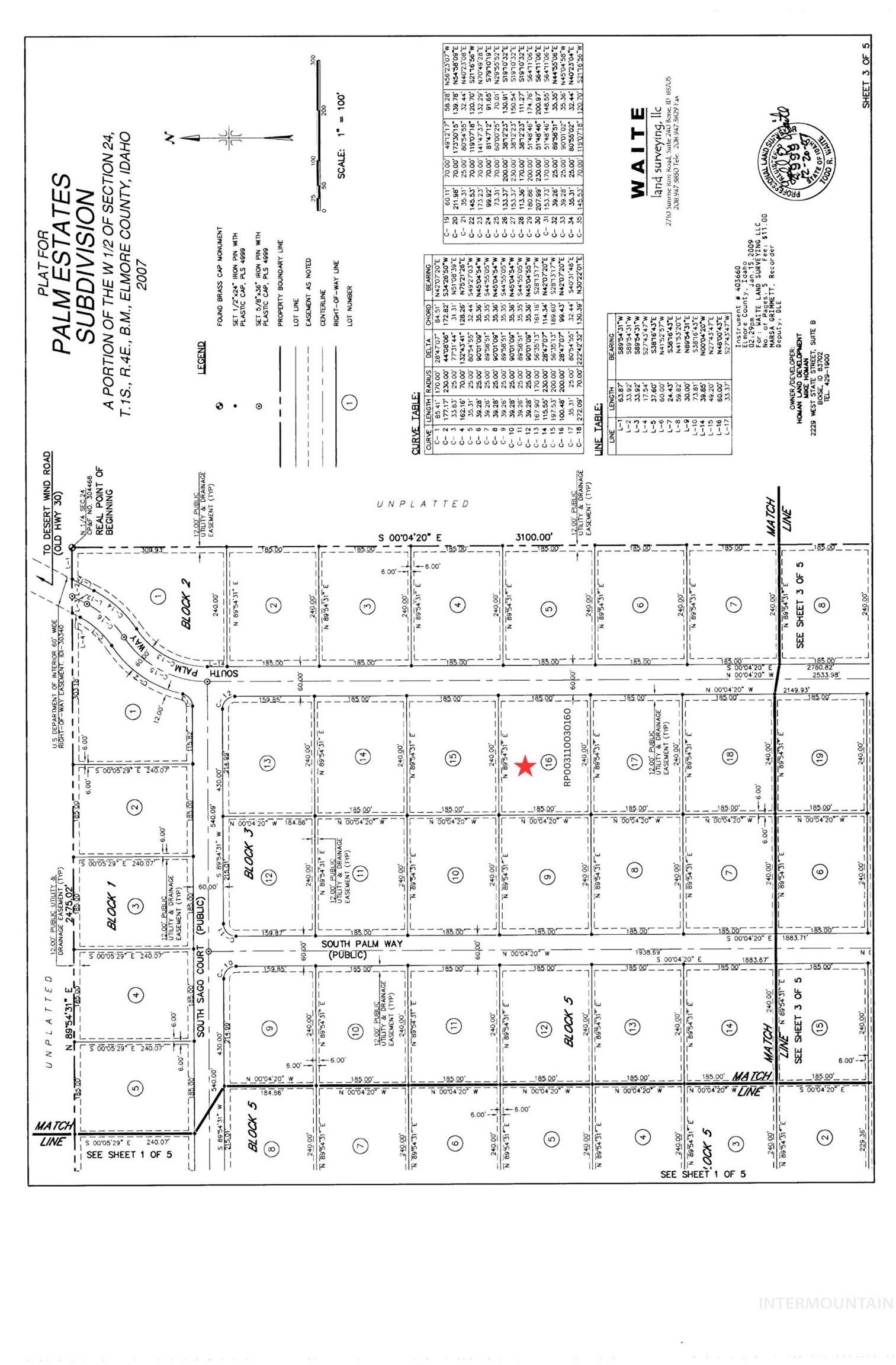 Lot 16/Blk 3 S Palm Way, Mayfield, Idaho 83647, Land For Sale, Price $240,000,MLS 98988841