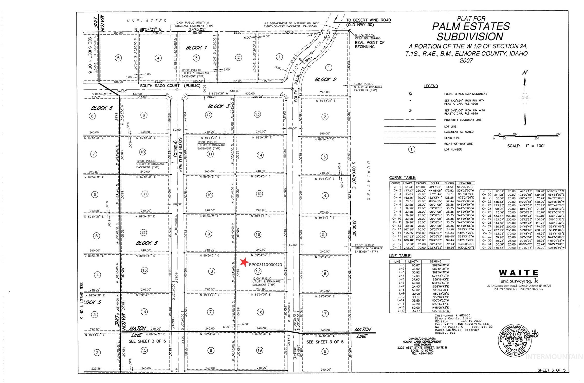 Lot 17/Blk 3 S Palm Way, Mayfield, Idaho 83647, Land For Sale, Price $240,000,MLS 98988842
