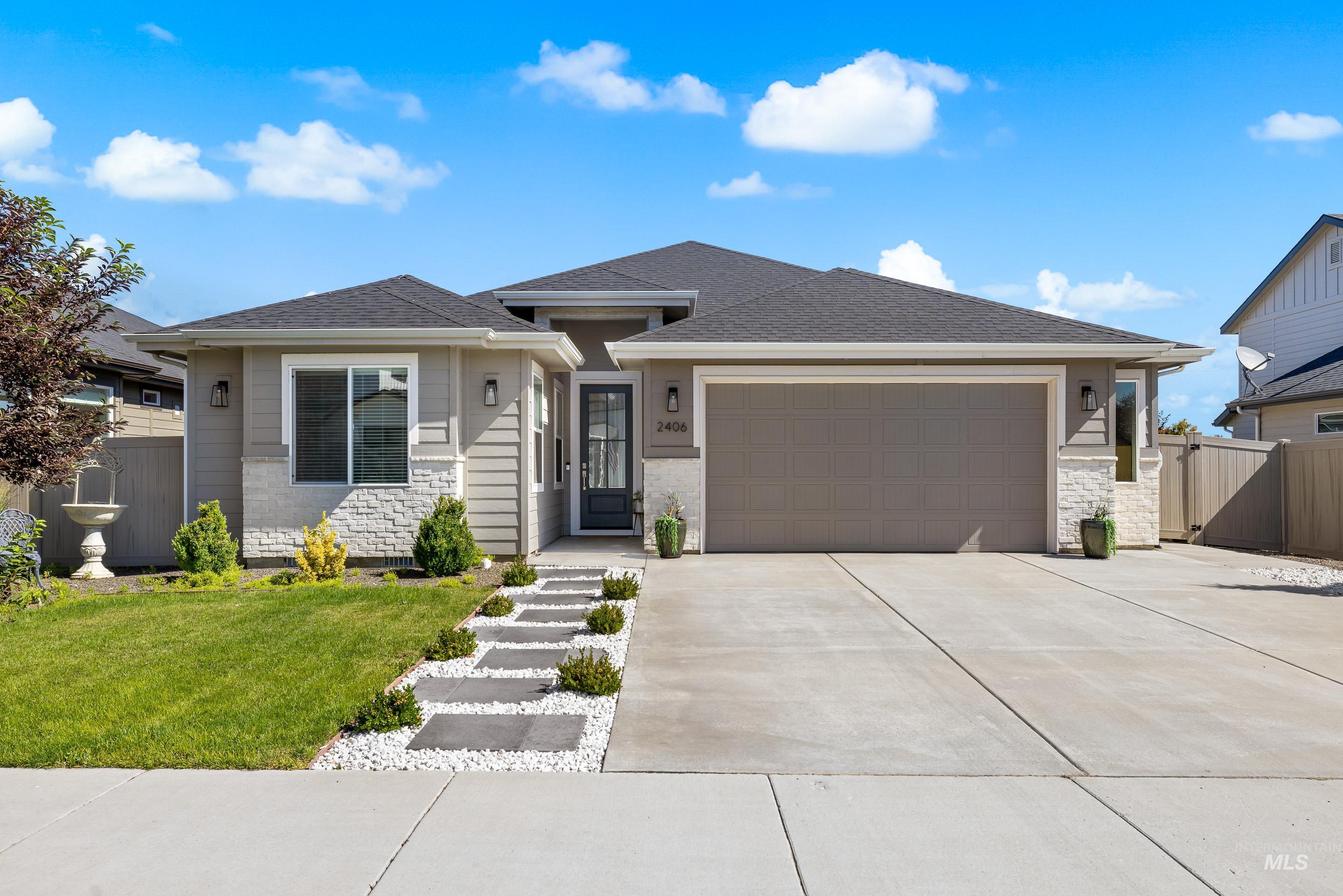 2406 W Herron Ridge Drive, Nampa, Idaho 83686, 3 Bedrooms, 2 Bathrooms, Residential For Sale, Price $514,999,MLS 98988880