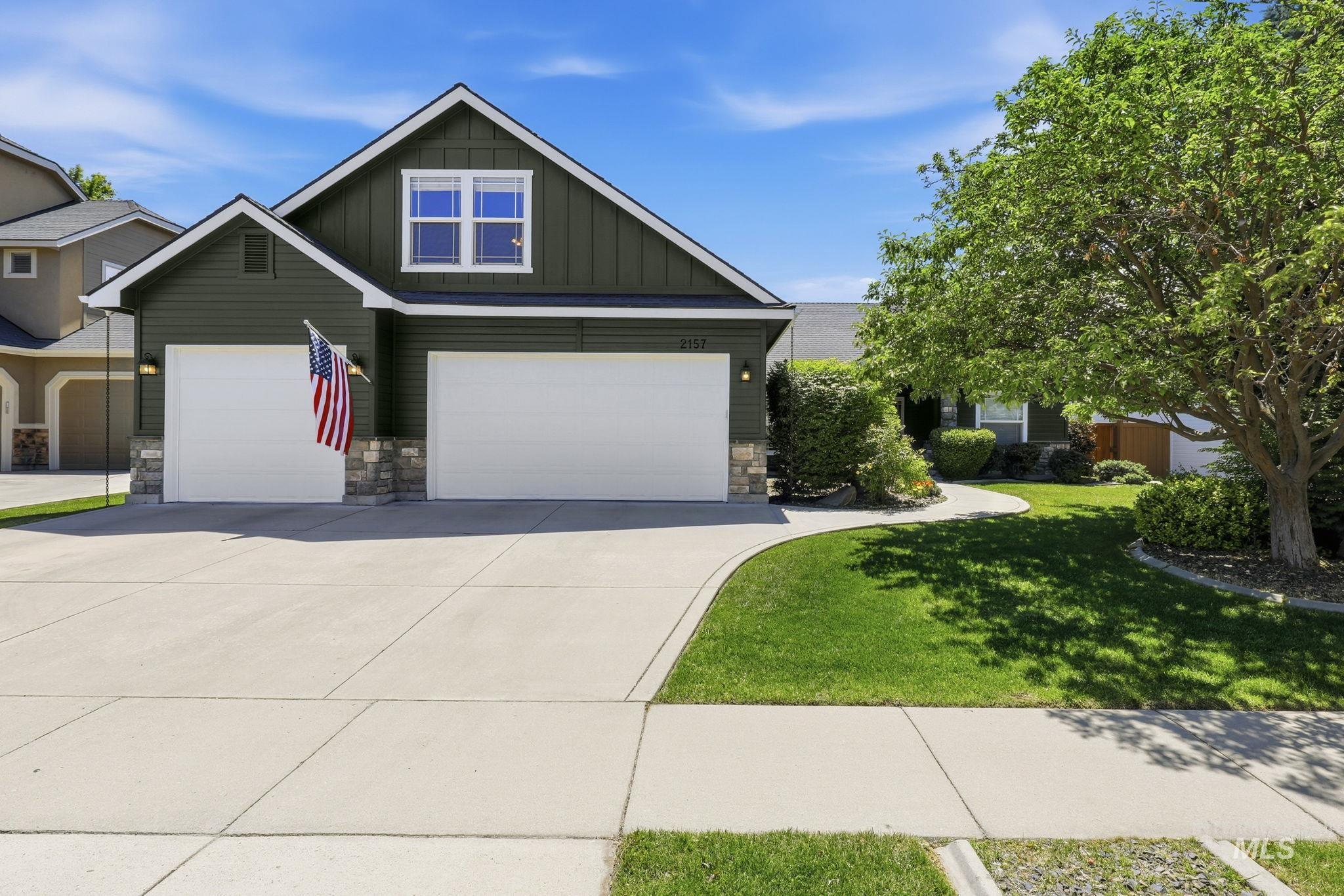 2157 W Ditch Creek Dr., Meridian, Idaho 83646, 4 Bedrooms, 3 Bathrooms, Residential For Sale, Price $625,000, 98988959