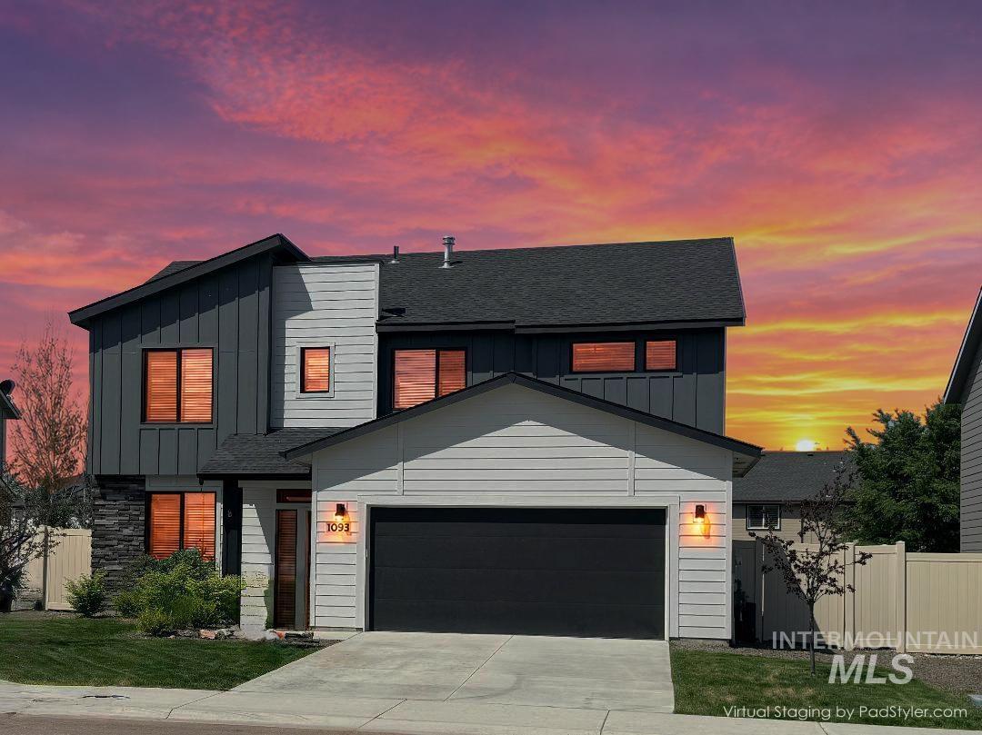 1093 N Bowknot Lake Pl, Star, Idaho 83669, 5 Bedrooms, 2.5 Bathrooms, Residential For Sale, Price $539,000, 98988999