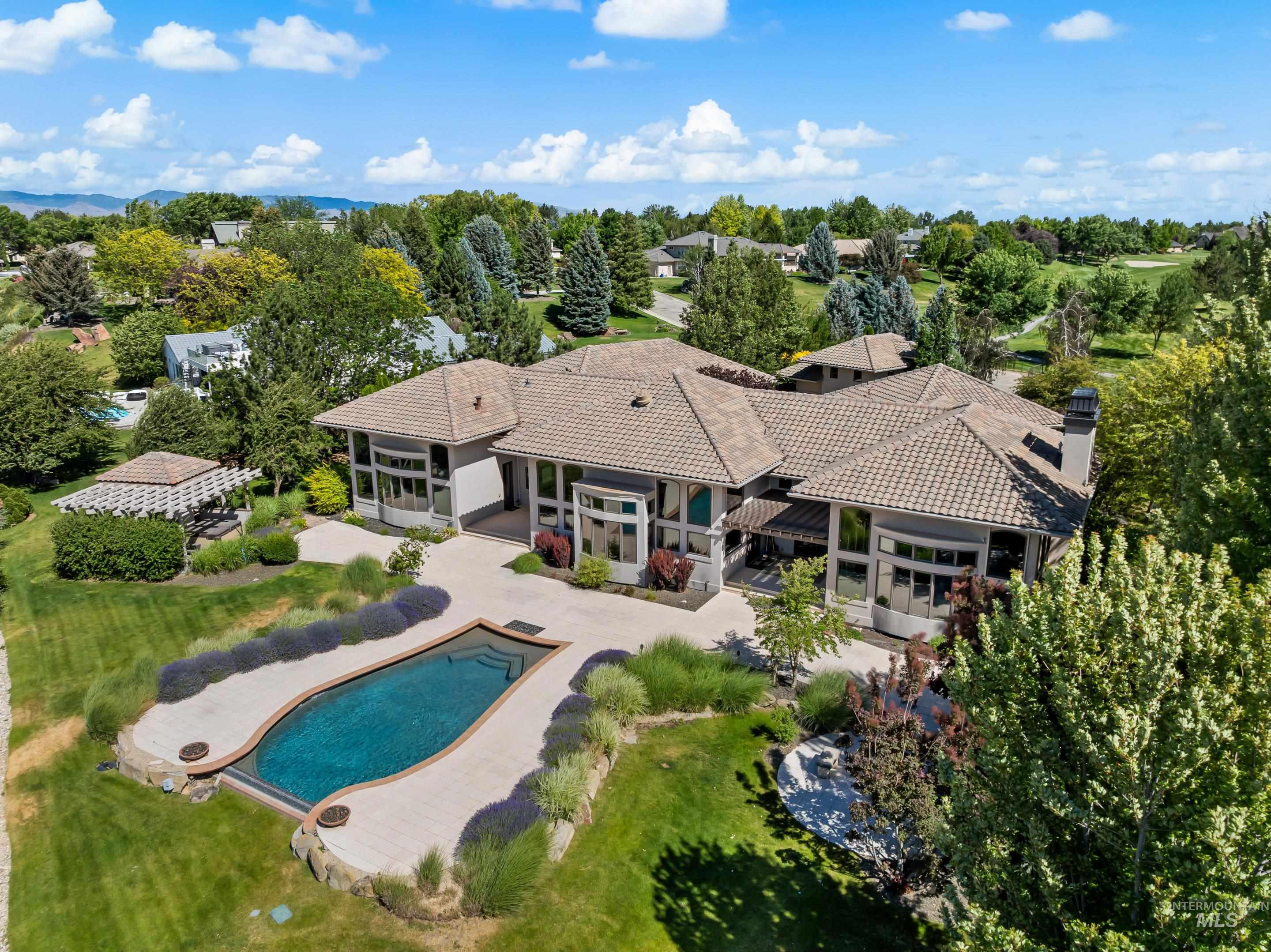 2698 W Penick Pointe Lane, Meridian, Idaho 83646-5181, 4 Bedrooms, 6.5 Bathrooms, Residential For Sale, Price $4,250,000,MLS 98989168