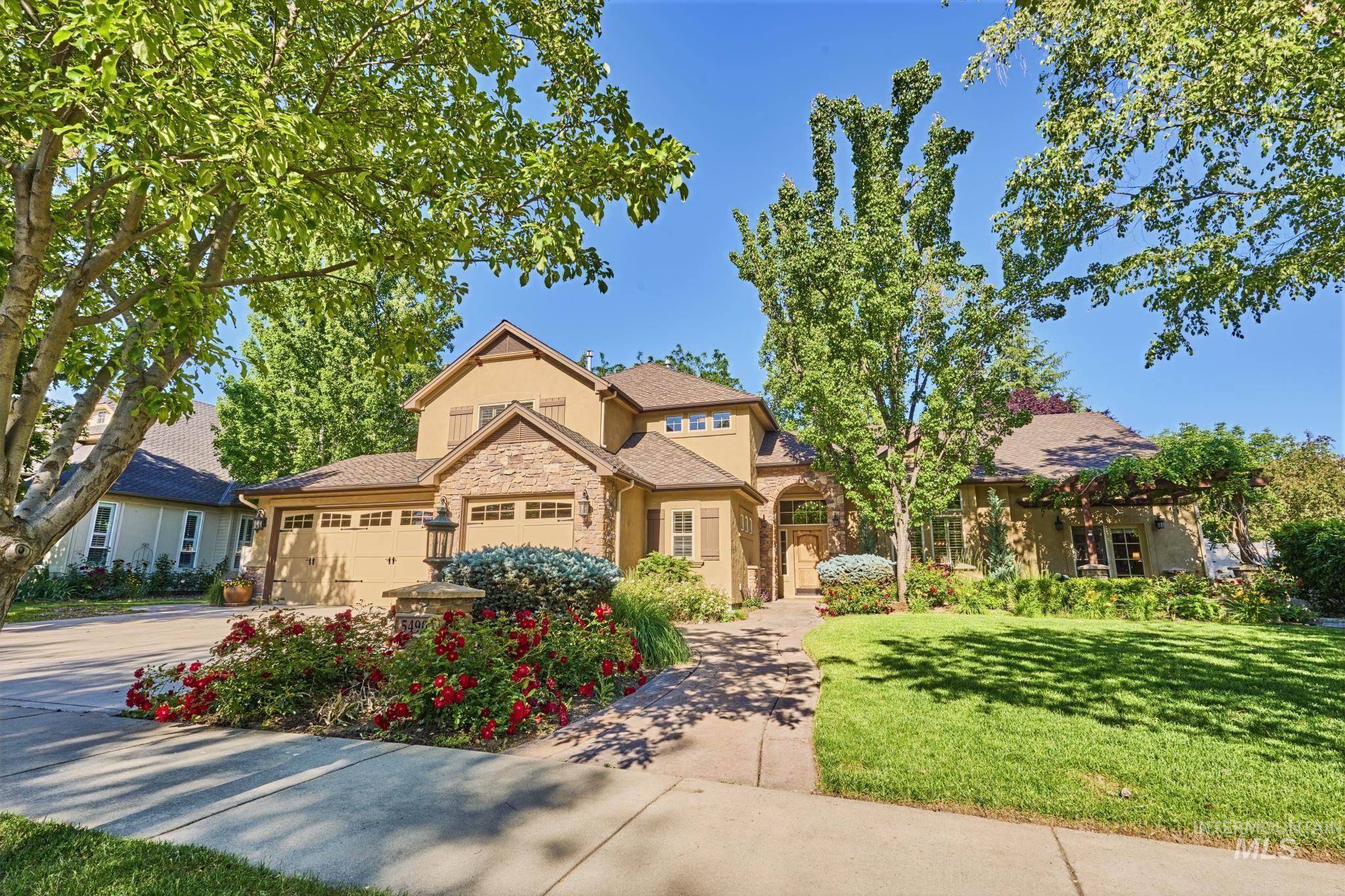 5490 N Beethoven Ave, Meridian, Idaho 83646, 5 Bedrooms, 4 Bathrooms, Residential For Sale, Price $1,175,000,MLS 98989224