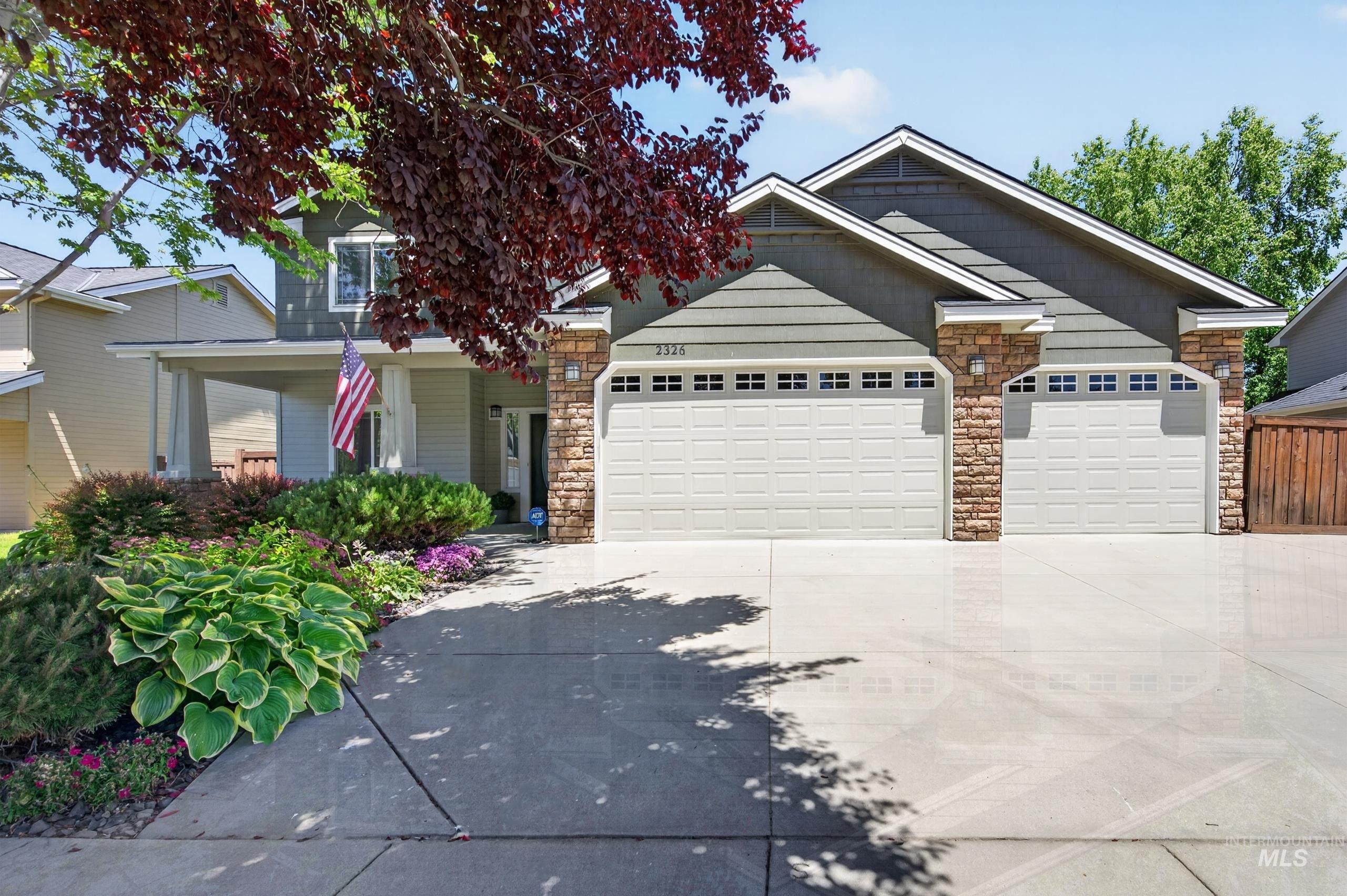 2326 W Grand Teton Dr, Meridian, Idaho 83642, 3 Bedrooms, 2.5 Bathrooms, Residential For Sale, Price $619,900,MLS 98989278