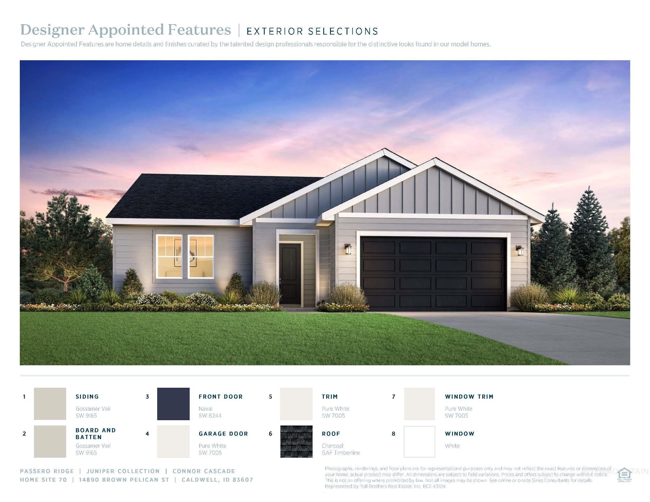 14890 Brown Pelican St, Caldwell, Idaho 83607, 3 Bedrooms, 2 Bathrooms, Residential For Sale, Price $459,000,MLS 98989381