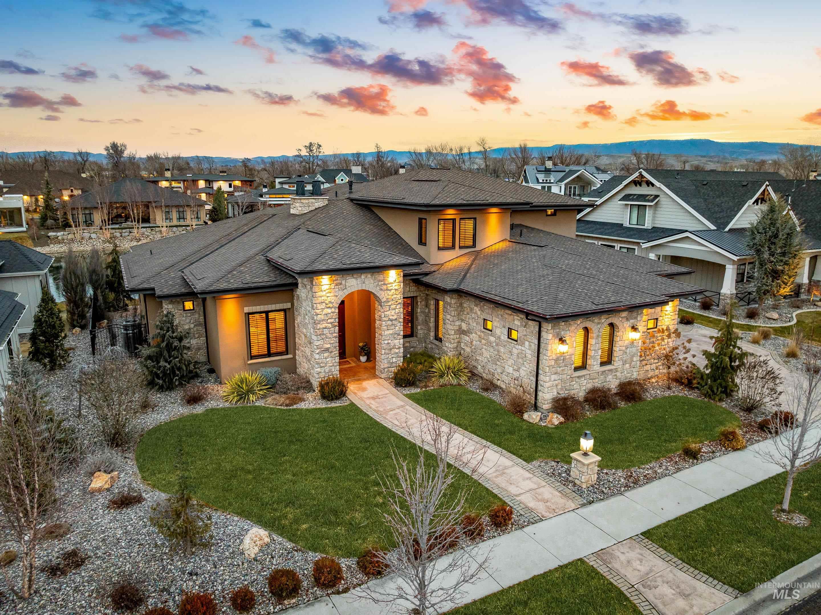 1658 E Crowne Pointe Dr, Eagle, Idaho 83616, 4 Bedrooms, 3.5 Bathrooms, Residential For Sale, Price $1,800,000,MLS 98989398