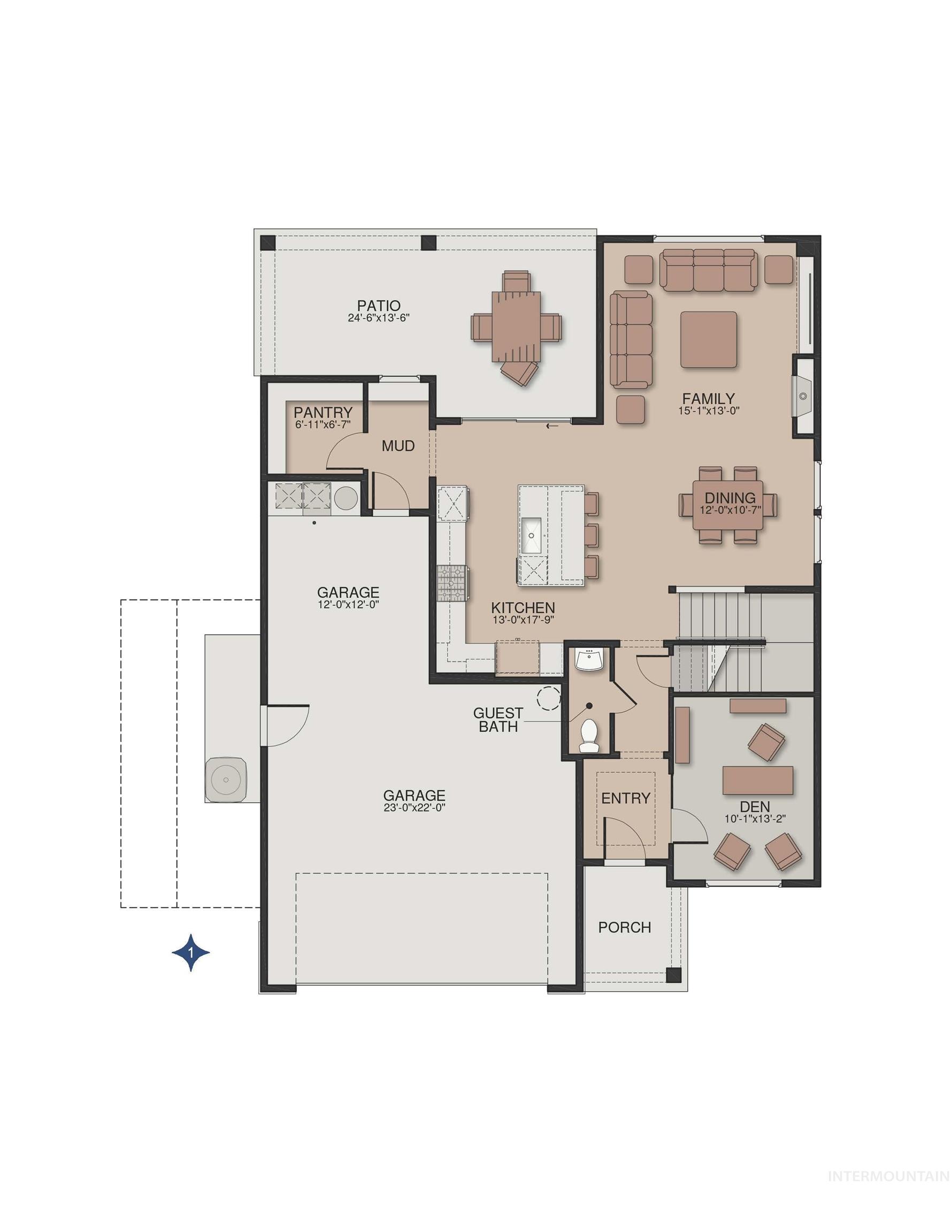 836 E Escalation St., Meridian, Idaho 83642, 4 Bedrooms, 2.5 Bathrooms, Residential For Sale, Price $715,000,MLS 98989536