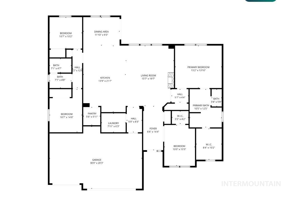 2121 S Woodhouse Ave, Meridian, Idaho 83642, 4 Bedrooms, 2 Bathrooms, Residential For Sale, Price $549,900, 98989669