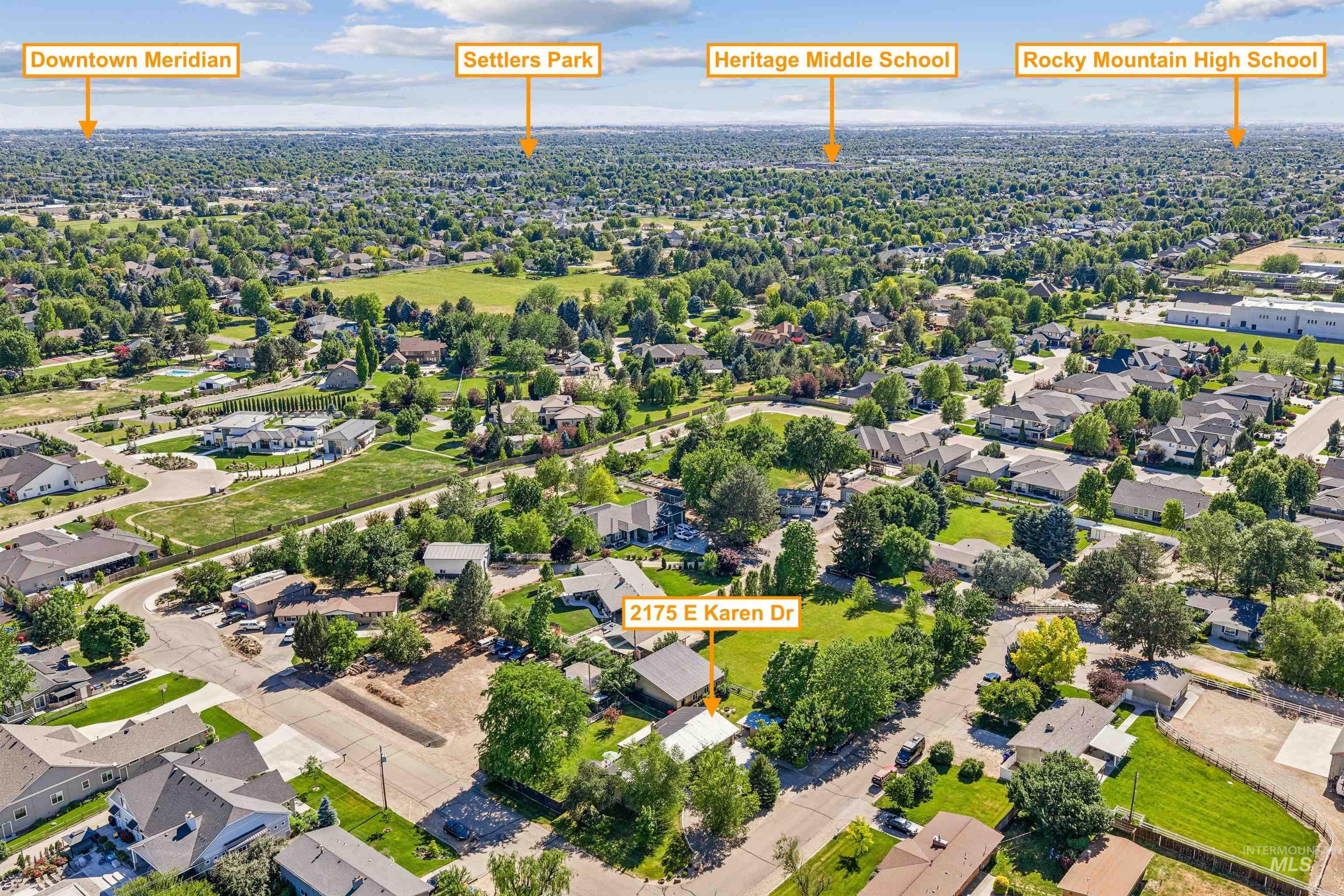 2175 E Karen Drive, Meridian, Idaho 83646, 3 Bedrooms, 2 Bathrooms, Residential For Sale, Price $934,900,MLS 98989692