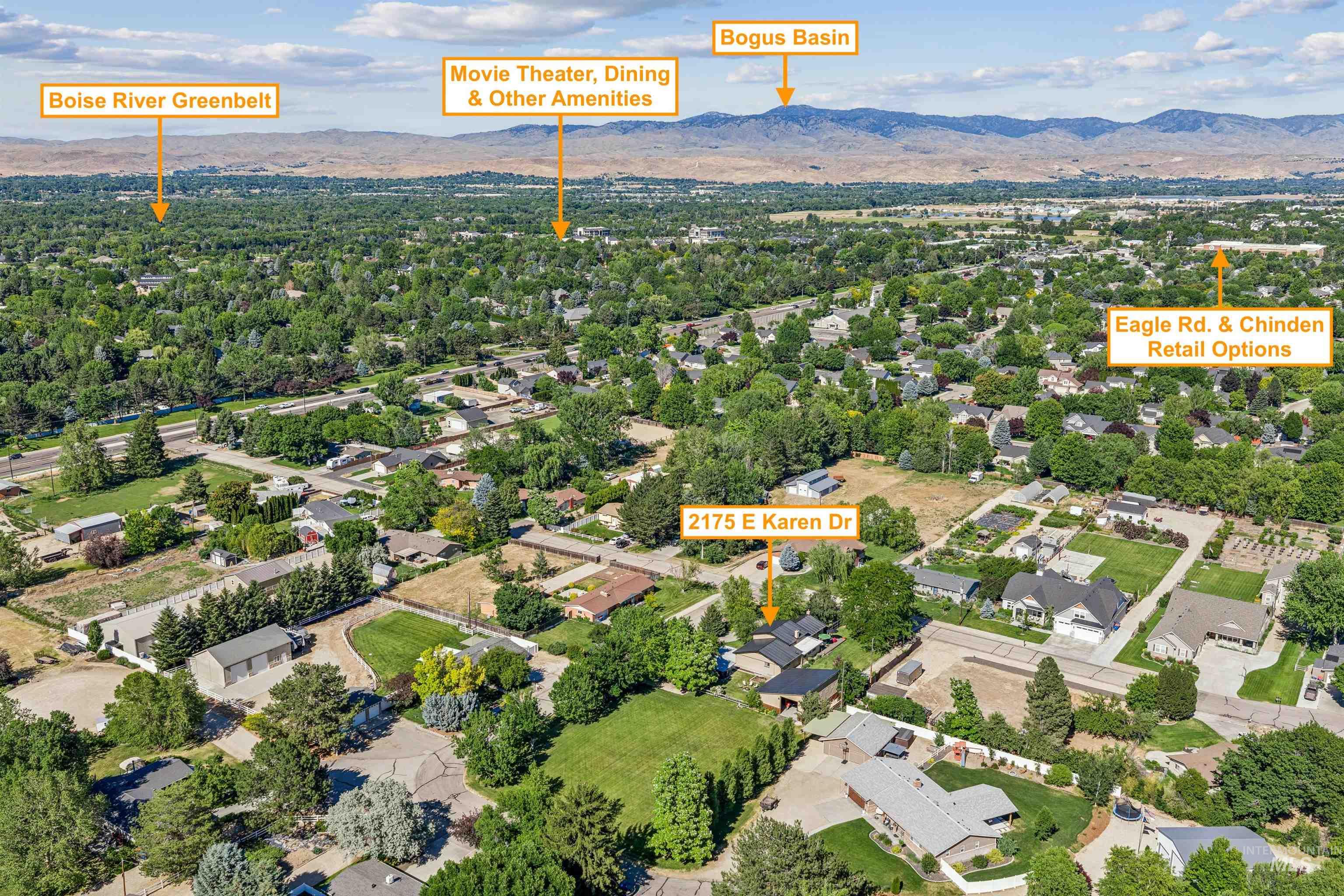2175 E Karen Drive, Meridian, Idaho 83646, 3 Bedrooms, 2 Bathrooms, Residential For Sale, Price $934,900,MLS 98989692