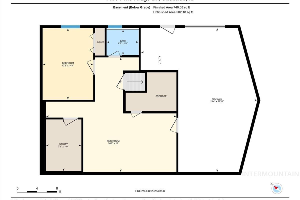 1496 Pine Ridge, Cascade, Idaho 83611, 4 Bedrooms, 4 Bathrooms, Residential For Sale, Price $779,000, 98989768