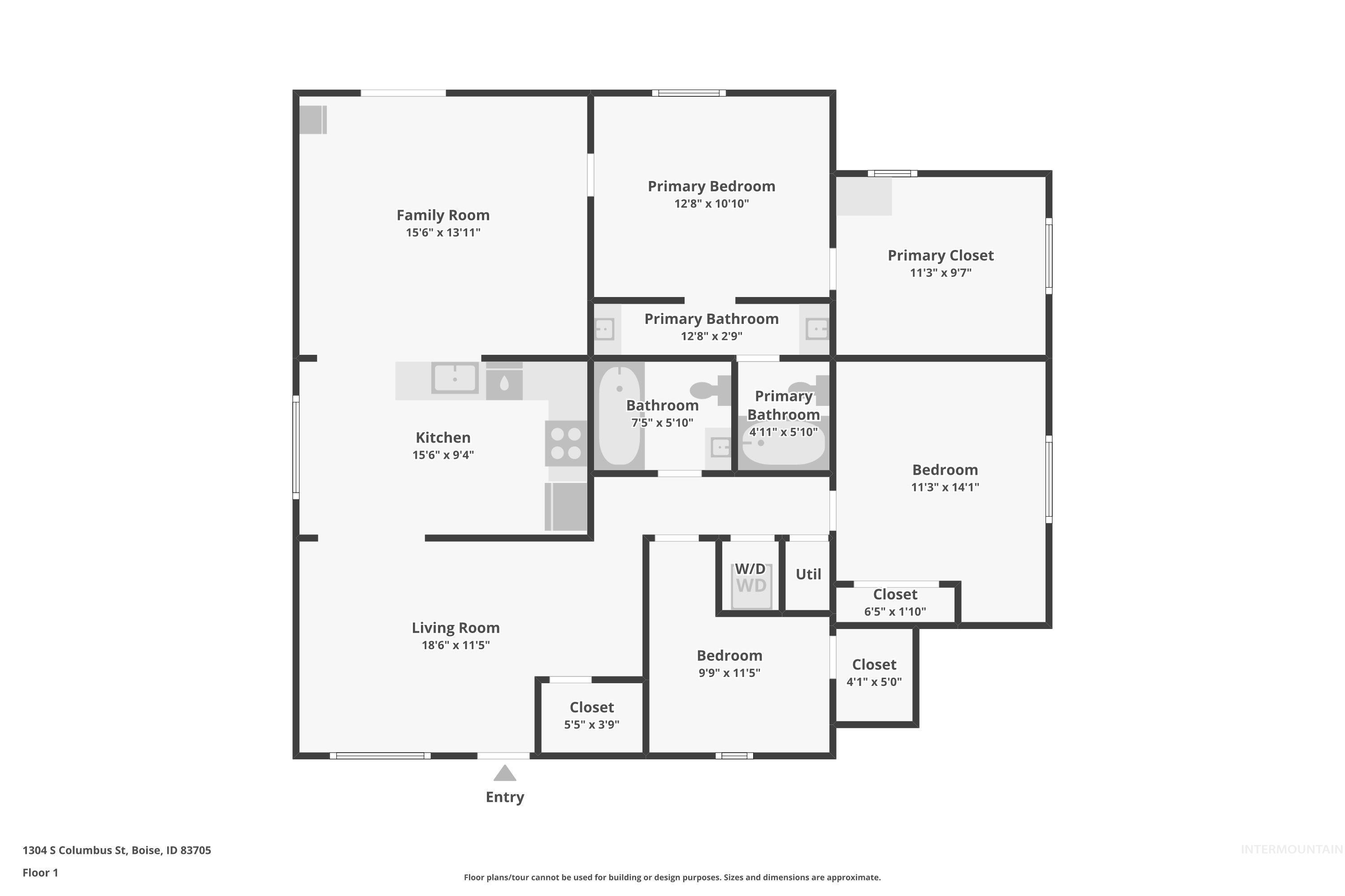 1304 S Columbus Street, Boise, Idaho 83705, 3 Bedrooms, 2 Bathrooms, Residential Income For Sale, Price $534,900,MLS 98989772
