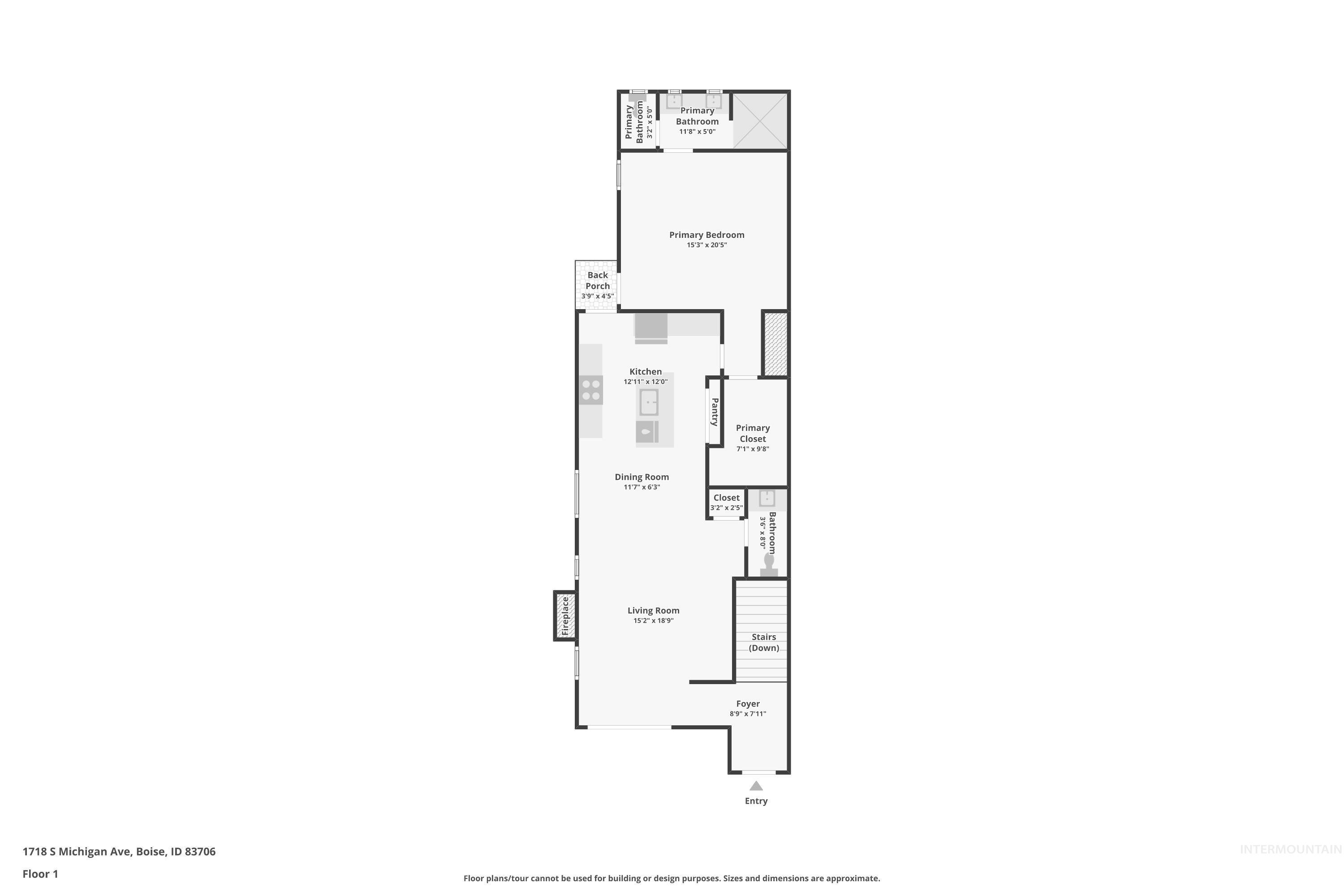 1718 S Michigan Ave, Boise, Idaho 83706, 3 Bedrooms, 2.5 Bathrooms, Residential Income For Sale, Price $650,000, 98989773