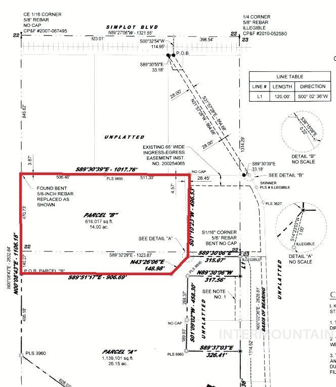 0 Pleasant Ridge Road, Caldwell, Idaho 83607, Land For Sale, Price $1,700,000, 98989823
