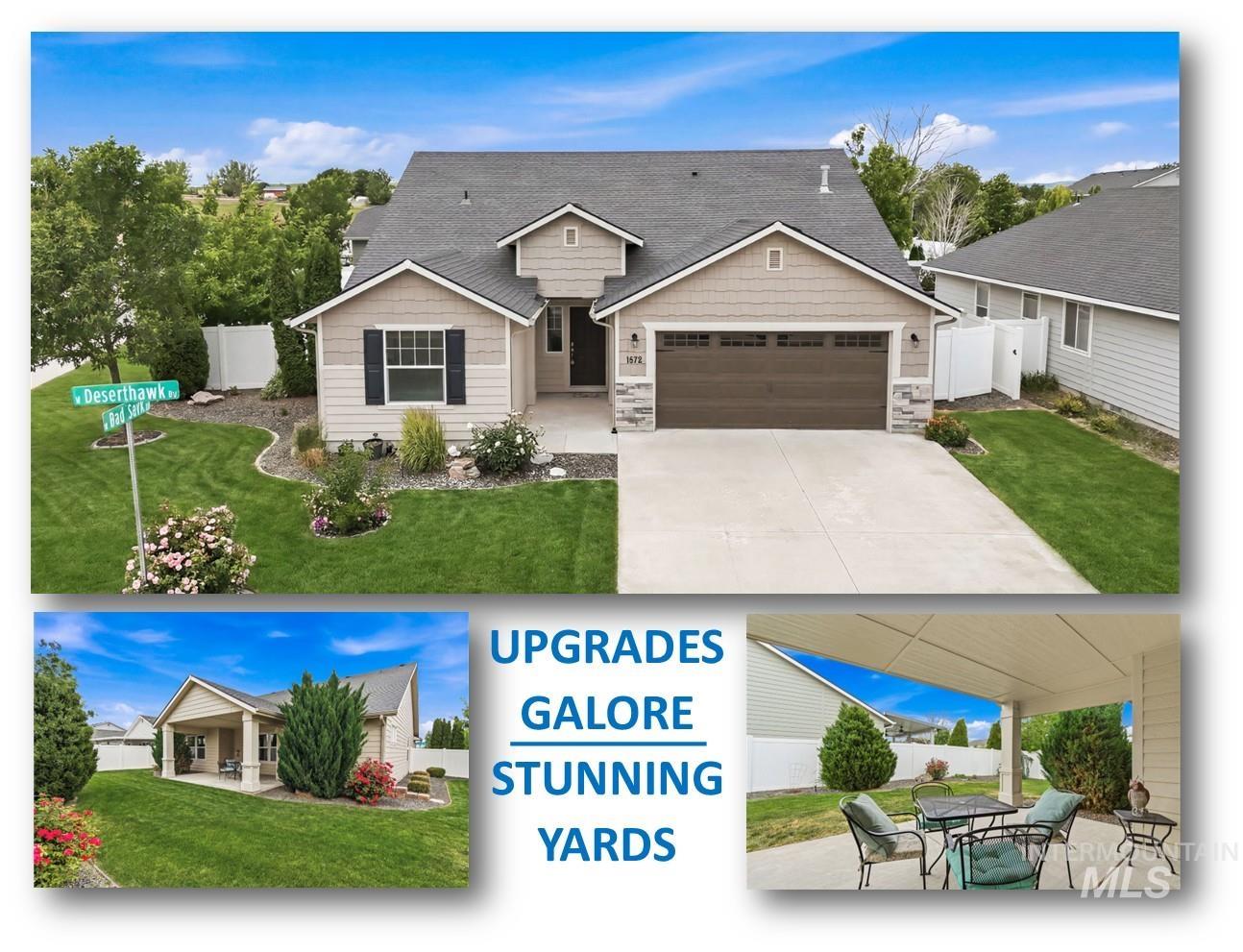1875 W Deserthawk Dr., Kuna, Idaho 83634, 3 Bedrooms, 2 Bathrooms, Residential For Sale, Price $415,000,MLS 98989831