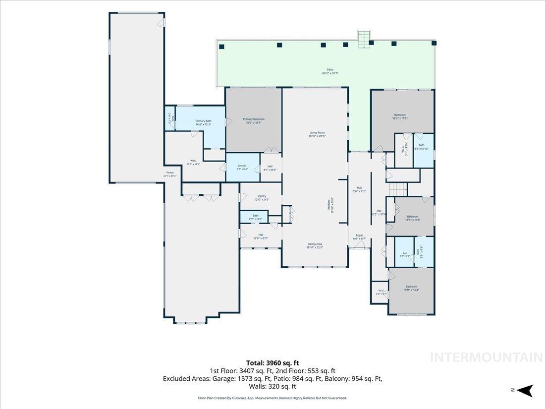 13287 Prominence Ridge Ln., Caldwell, Idaho 83607, 4 Bedrooms, 4.5 Bathrooms, Residential For Sale, Price $1,899,000, 98989843