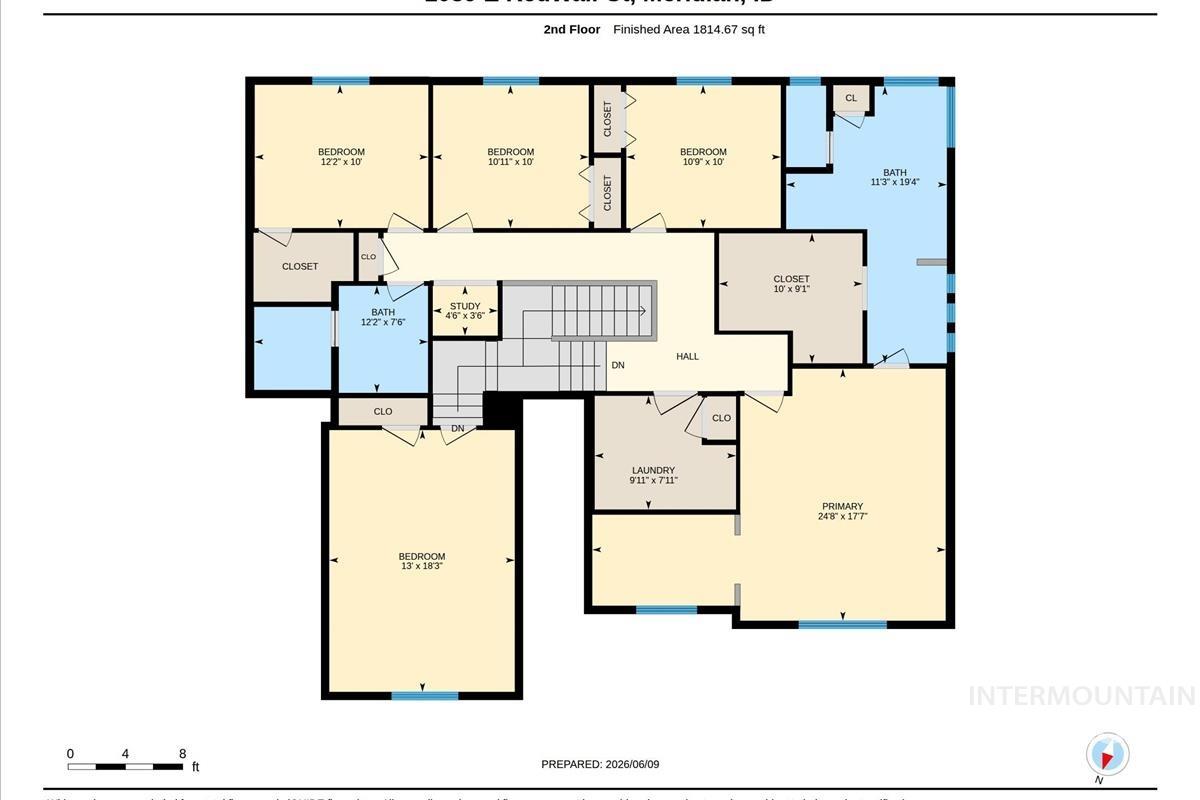 1039 E Redwall Ct., Meridian, Idaho 83646, 5 Bedrooms, 3.5 Bathrooms, Residential For Sale, Price $800,000,MLS 98989883