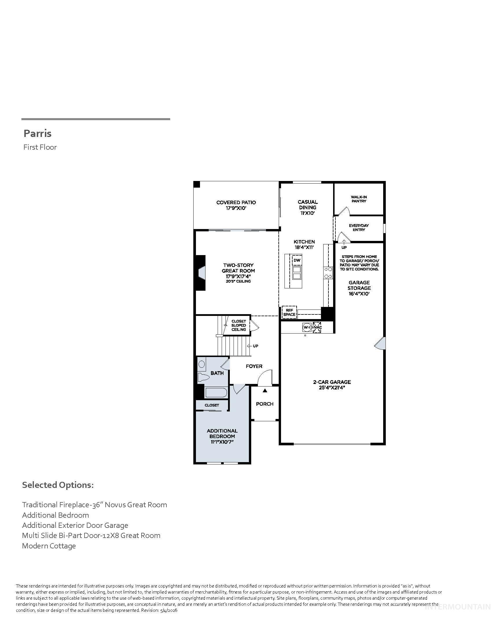 11853 S Sonora Pl, Kuna, Idaho 83634, 5 Bedrooms, 4 Bathrooms, Residential For Sale, Price $654,000,MLS 98989949