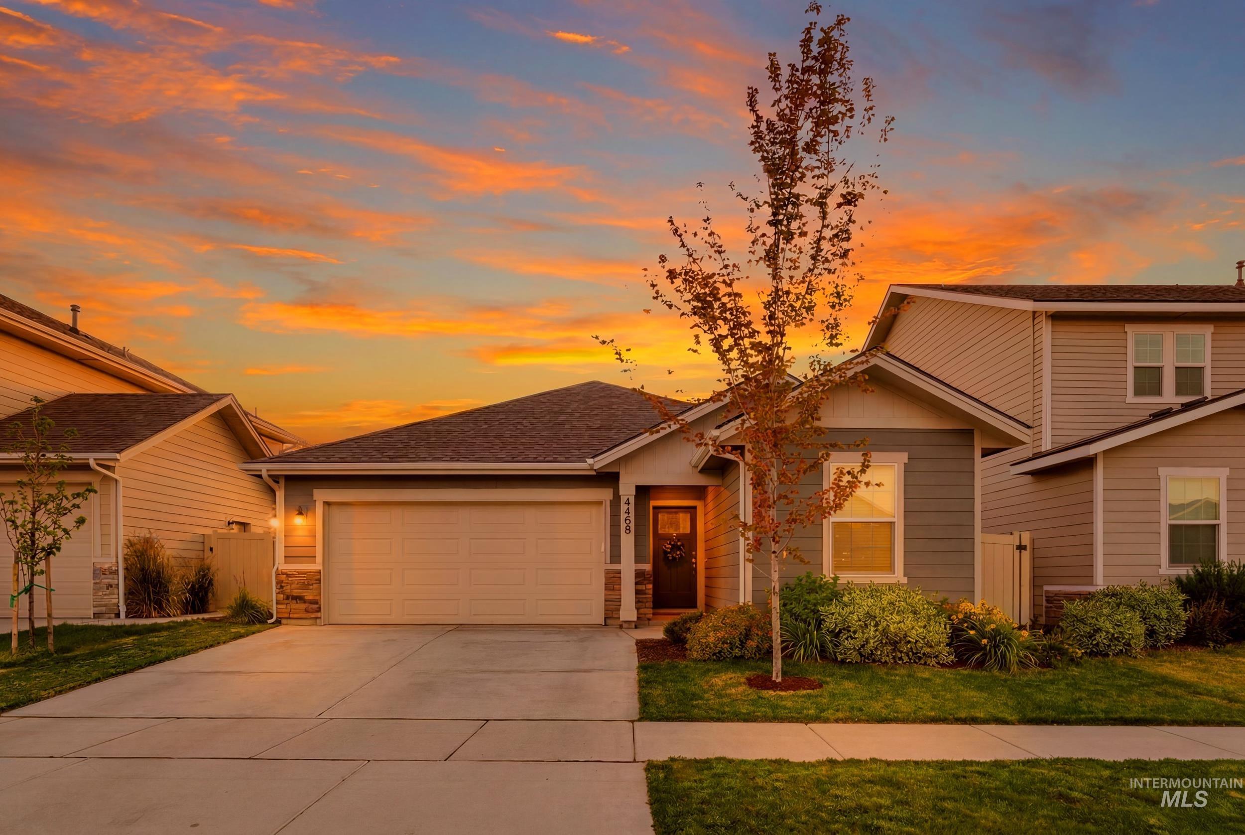 4409 S Redwater Ave, Meridian, Idaho 83642, 4 Bedrooms, 2 Bathrooms, Residential For Sale, Price $459,990,MLS 98990008