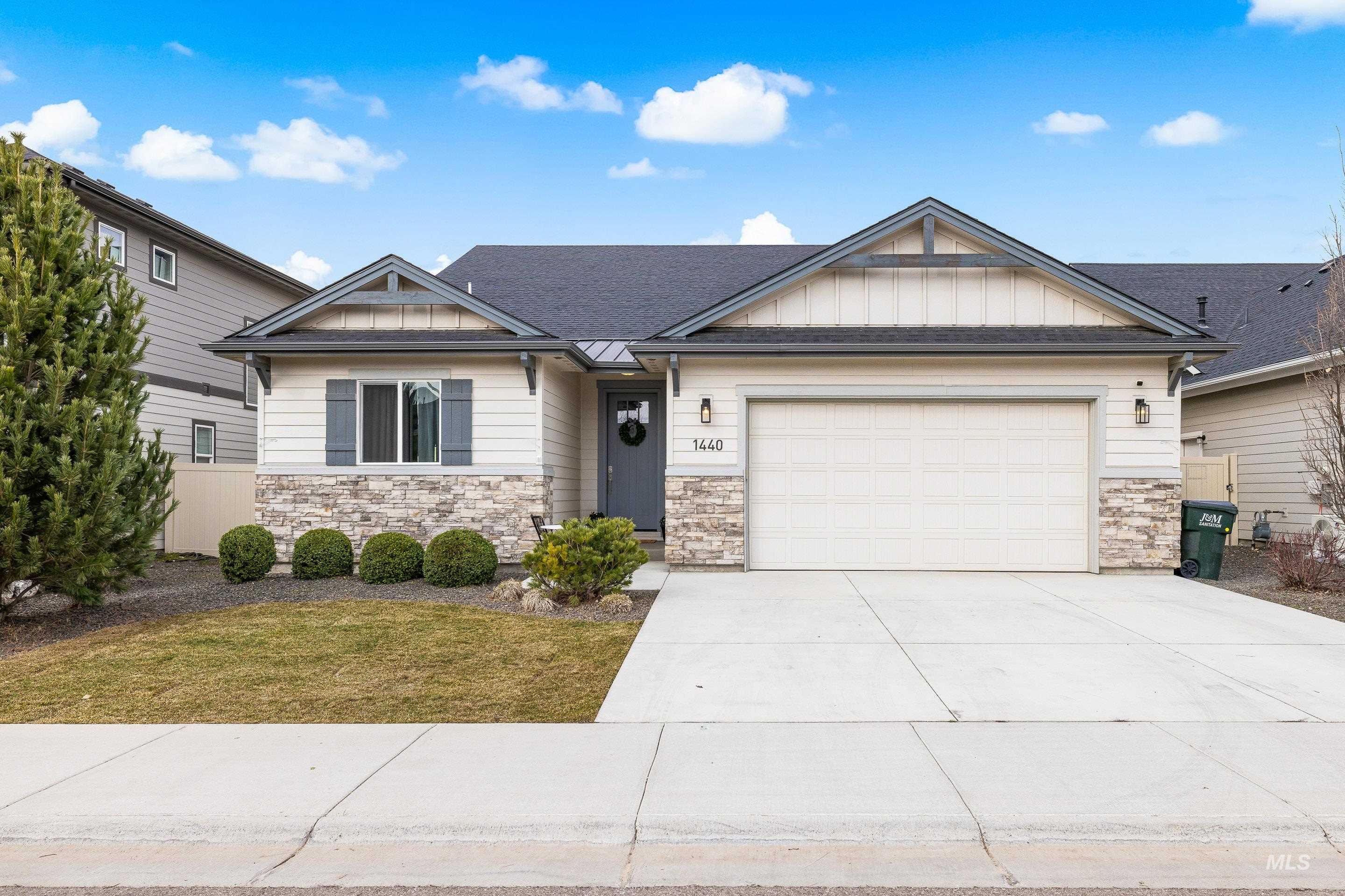 1440 W Cerulean St, Kuna, Idaho 83634, 4 Bedrooms, 2 Bathrooms, Residential For Sale, Price $499,900,MLS 98990015