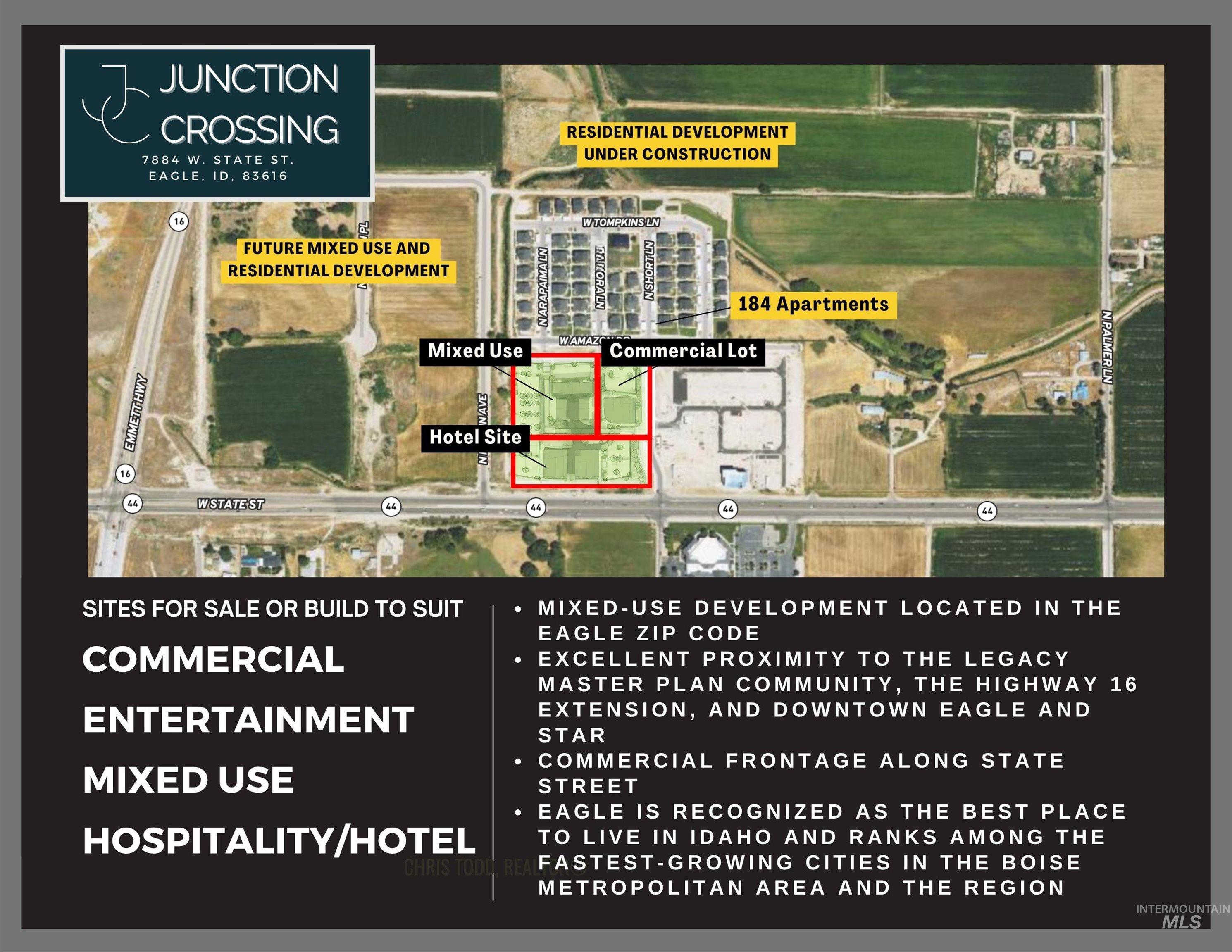 7884 W State Street, Star, Idaho 83616, Land For Sale, Price $4,350,000, 98990321