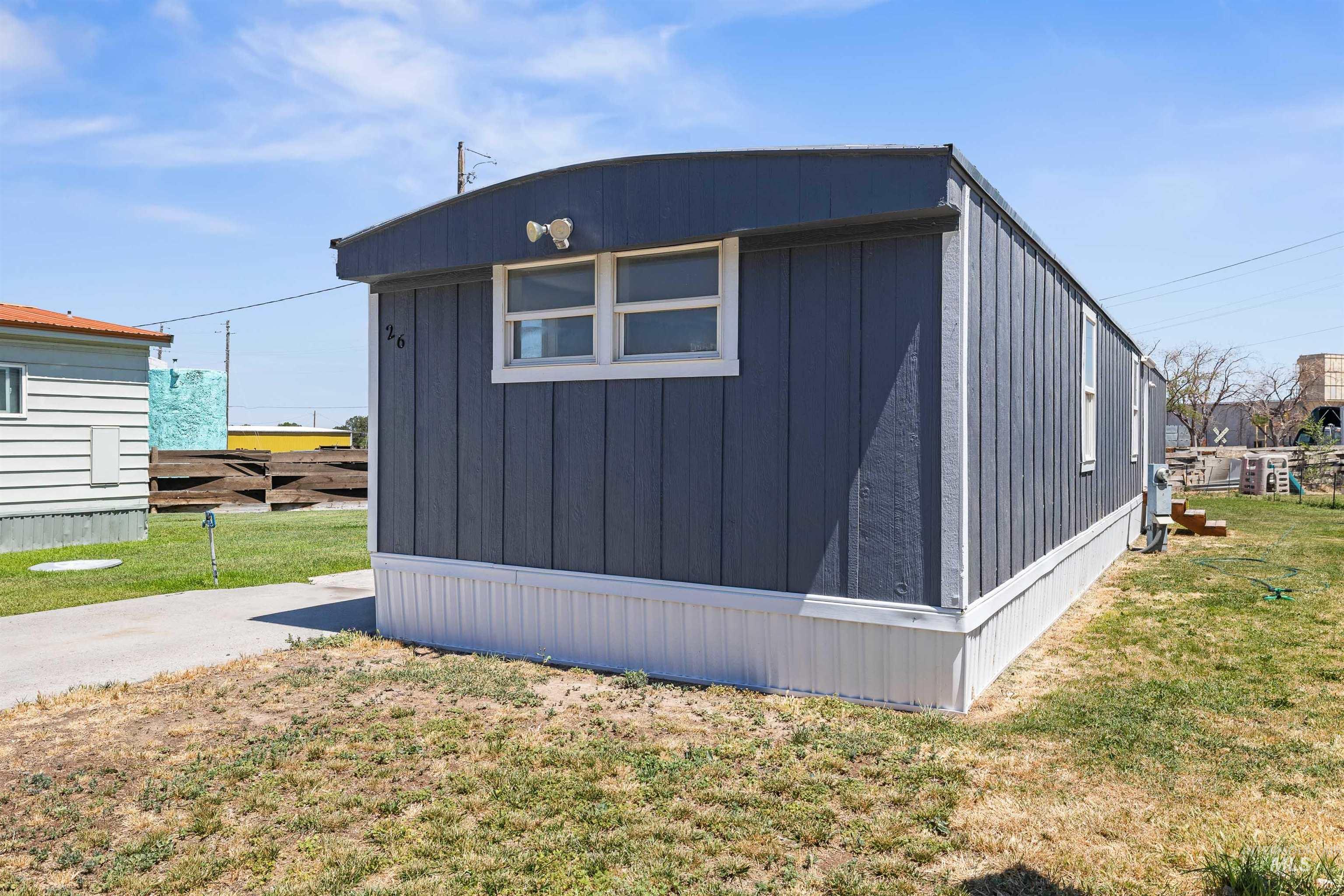 33 Manor Dr. #26, Buhl, Idaho 83316, 2 Bedrooms, 1 Bathroom, Residential For Sale, Price $45,000,MLS 98990445