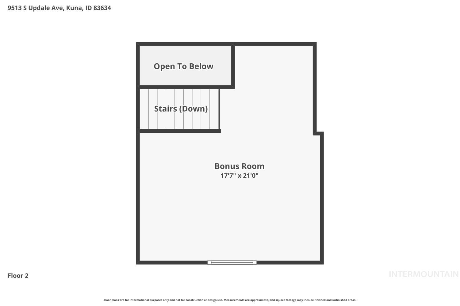 9513 S Updale Ave, Kuna, Idaho 83634, 3 Bedrooms, 2 Bathrooms, Residential For Sale, Price $494,400,MLS 98990482