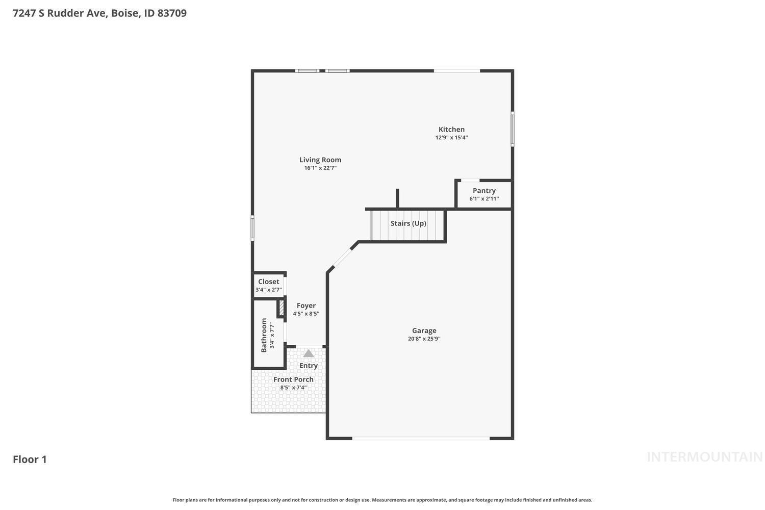 7247 S Rudder Ave, Boise, Idaho 83709, 3 Bedrooms, 2.5 Bathrooms, Residential For Sale, Price $405,000,MLS 98990487