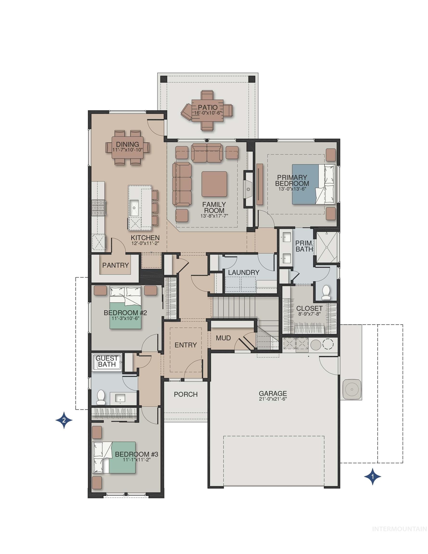 817 E Crescendo St, Meridian, Idaho 83642, 3 Bedrooms, 2 Bathrooms, Residential For Sale, Price $659,900, 98990495