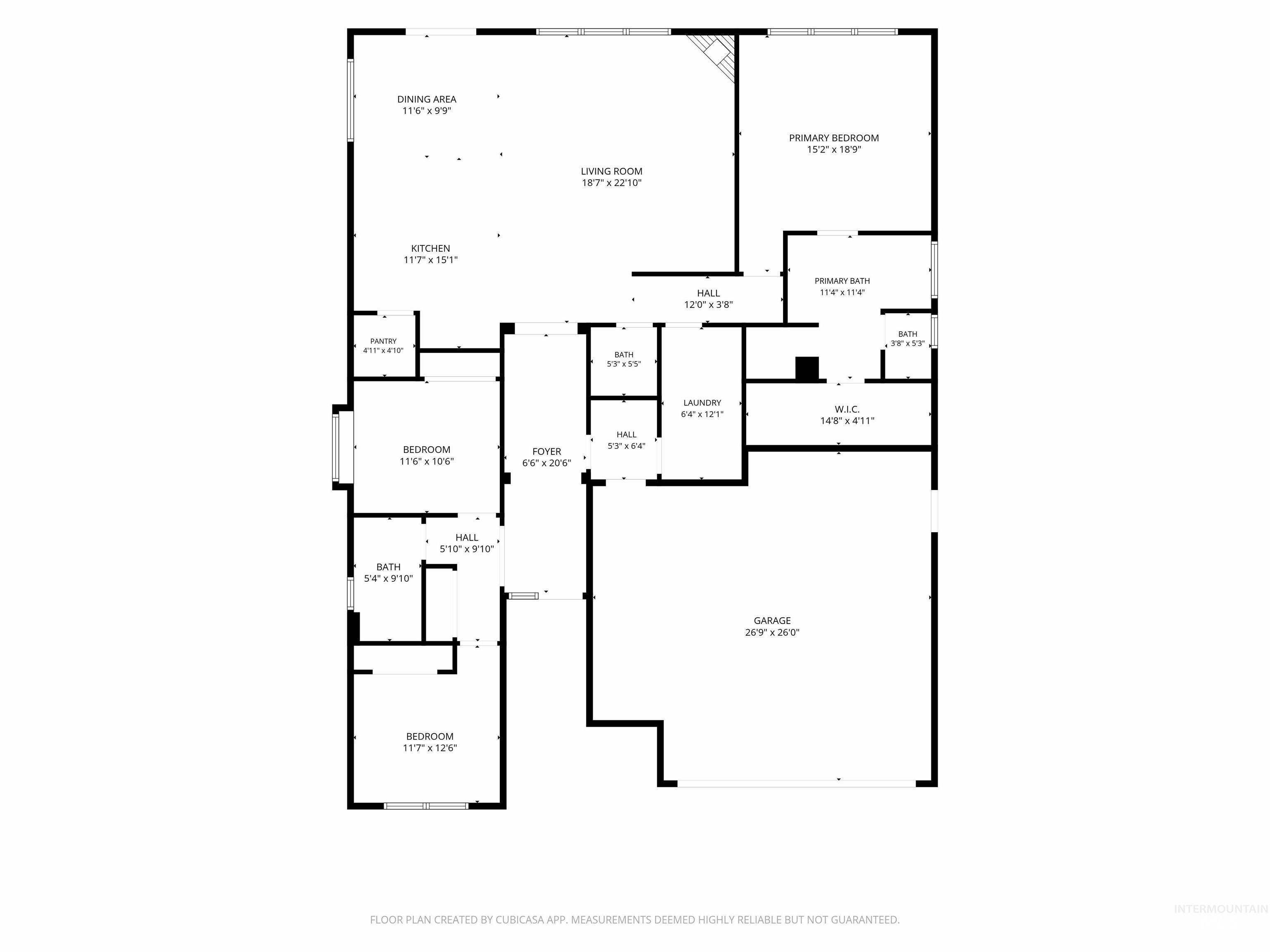 12112 S Culmen Way, Nampa, Idaho 83686-0000, 3 Bedrooms, 2.5 Bathrooms, Residential For Sale, Price $540,000,MLS 98990513