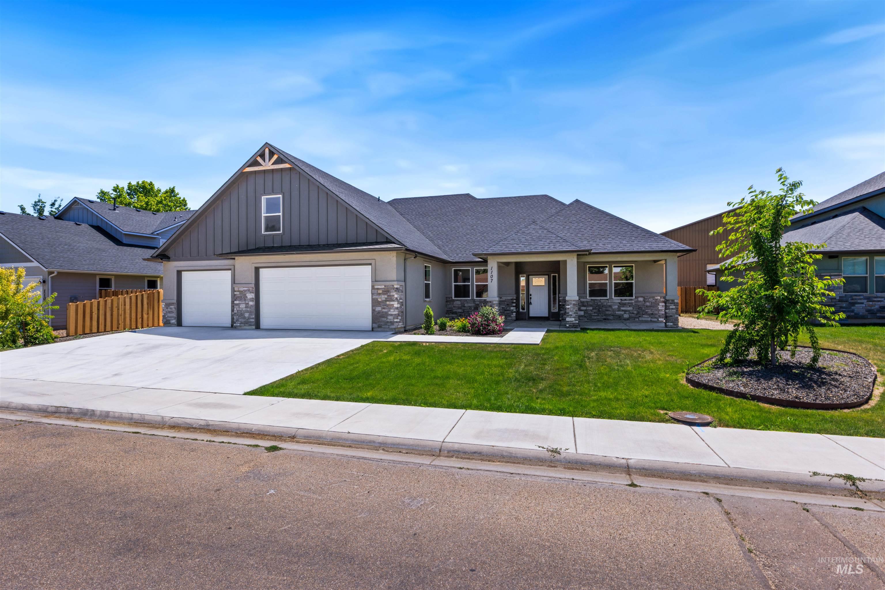 1107 W Blaine Ave, Nampa, Idaho 83651, 4 Bedrooms, 3 Bathrooms, Residential For Sale, Price $649,900,MLS 98990600